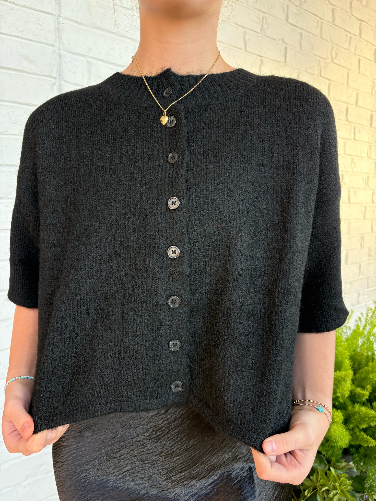Cropped Boxy Soft Kit Cardigan