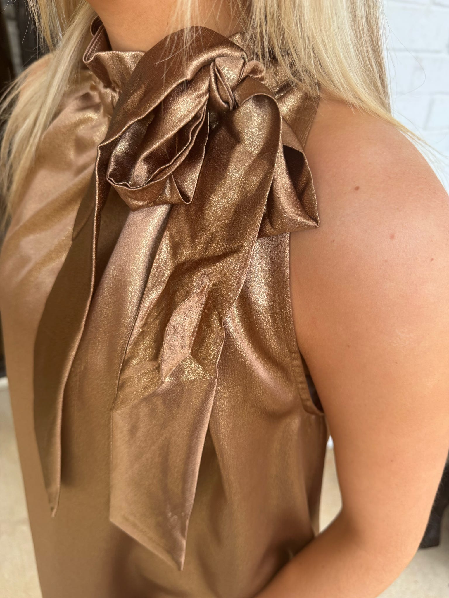 Bronze Afterparty Dress