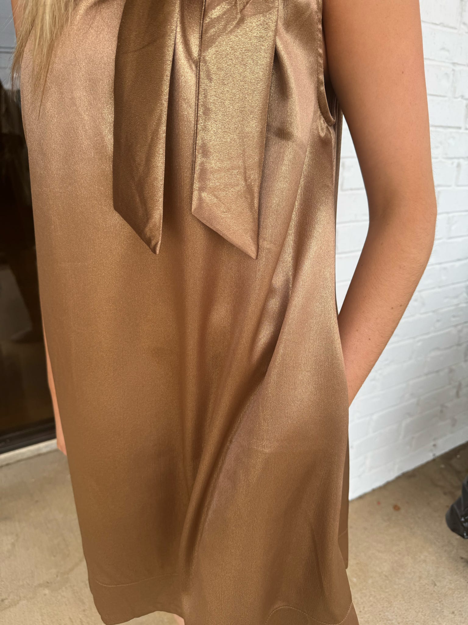 Bronze Afterparty Dress
