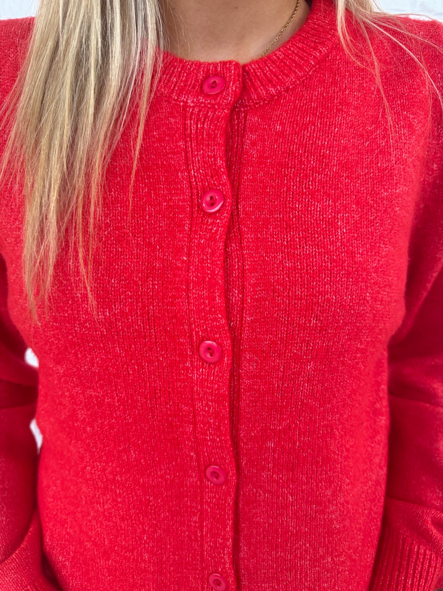 Ruby Red Cardigan