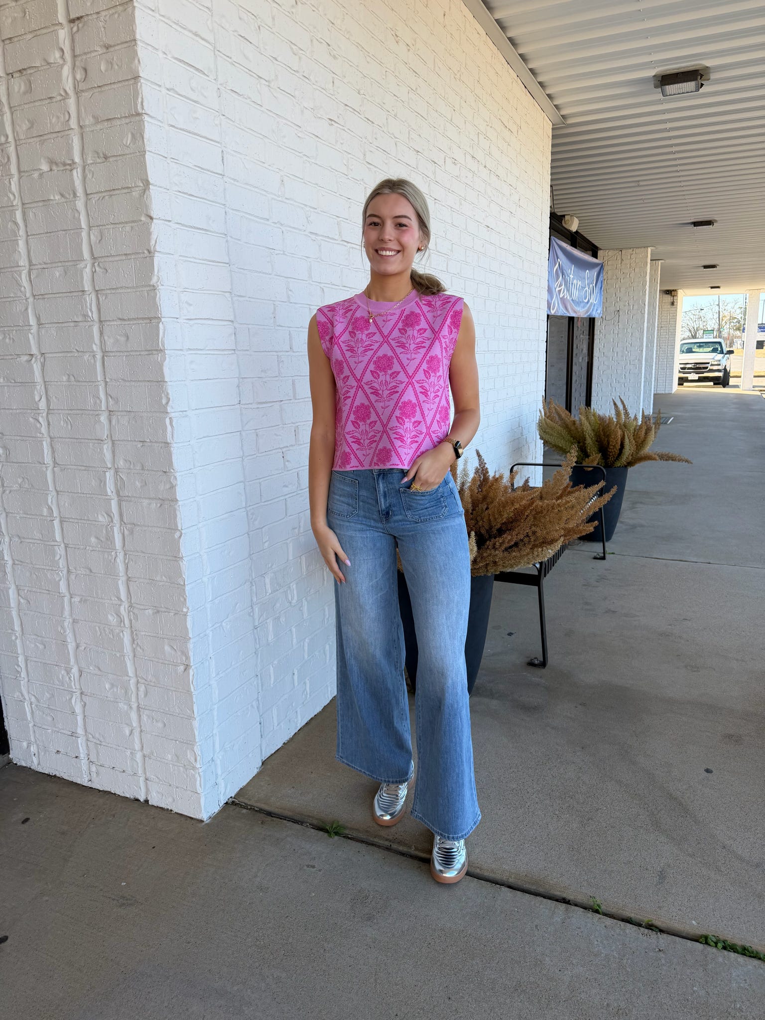 Mica High Rise Wide Leg Jeans