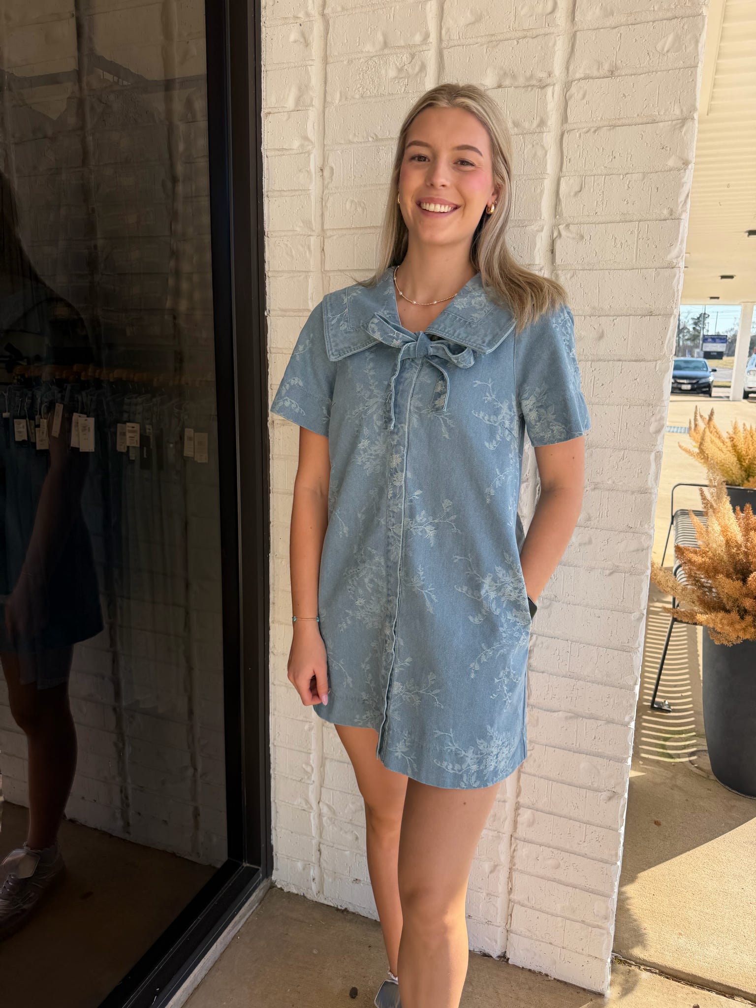 Entro Peter Pan Collar Dress