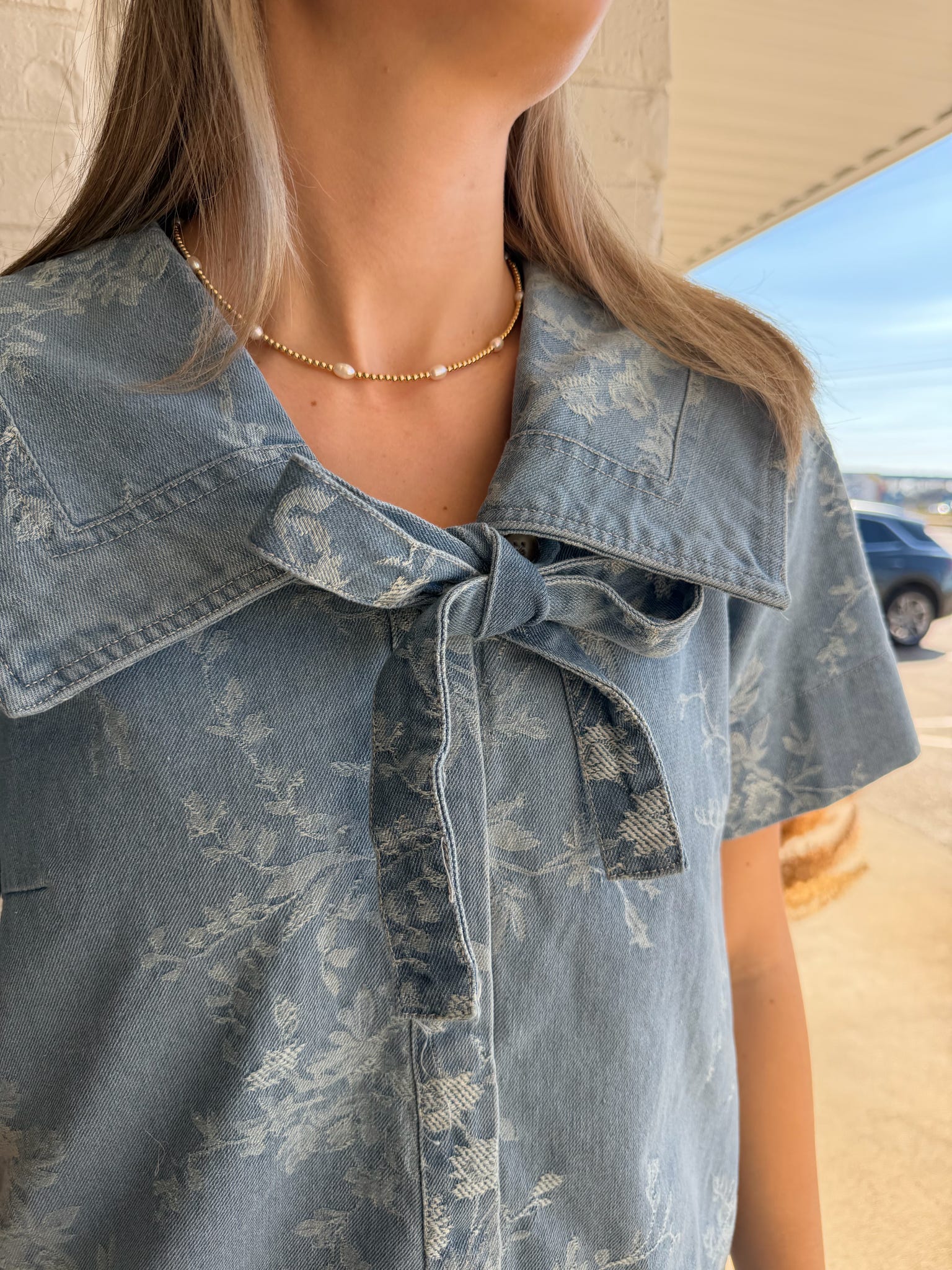 Entro Peter Pan Collar Dress