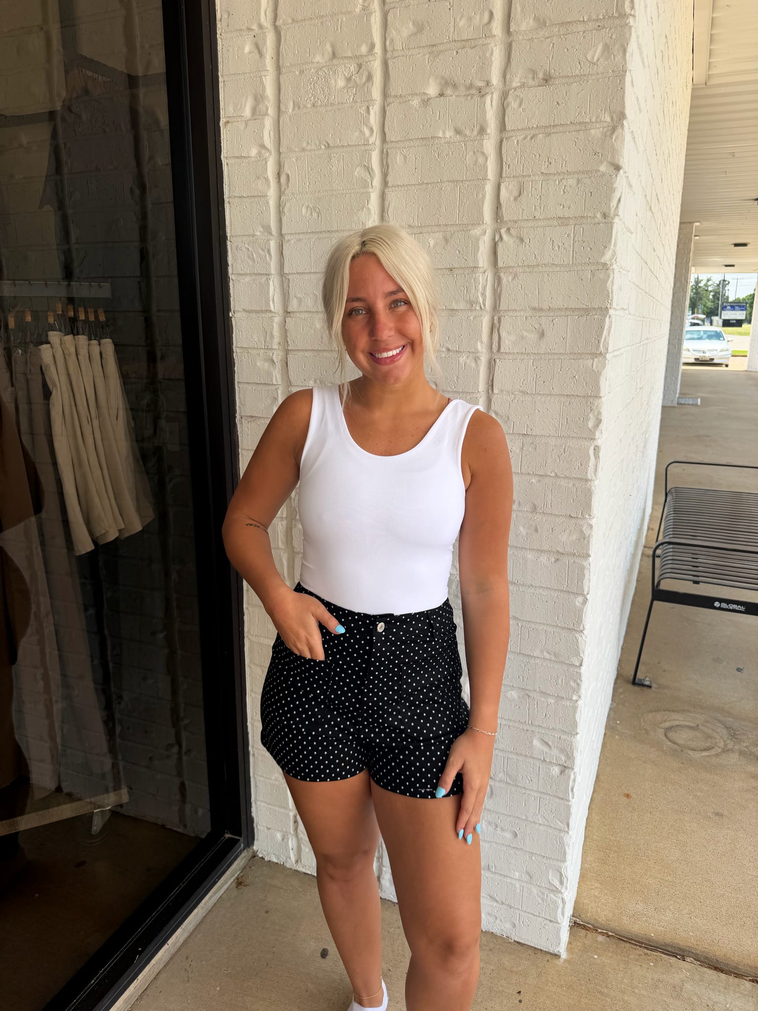 Entro Polka Dot Shorts