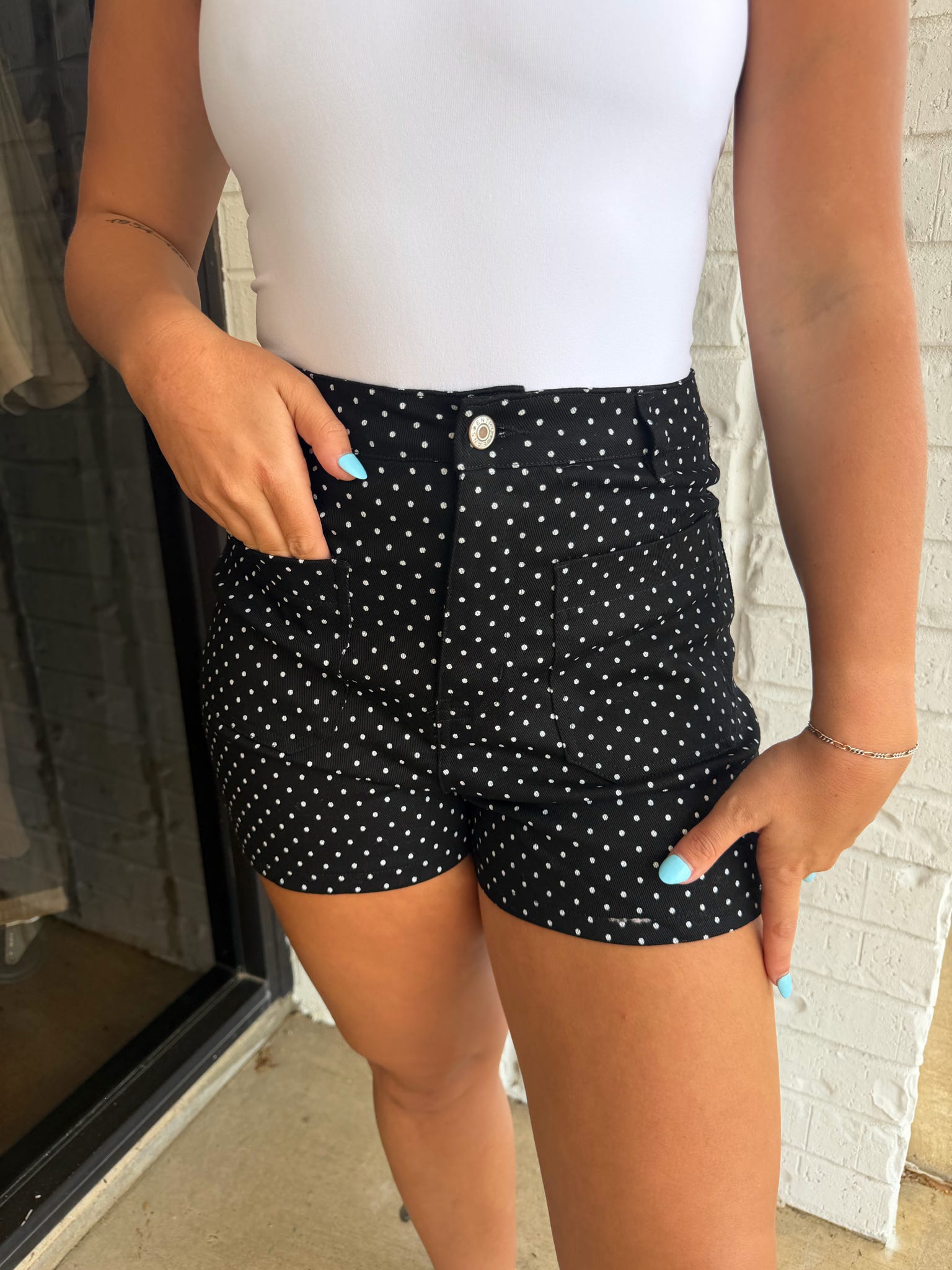 Entro Polka Dot Shorts