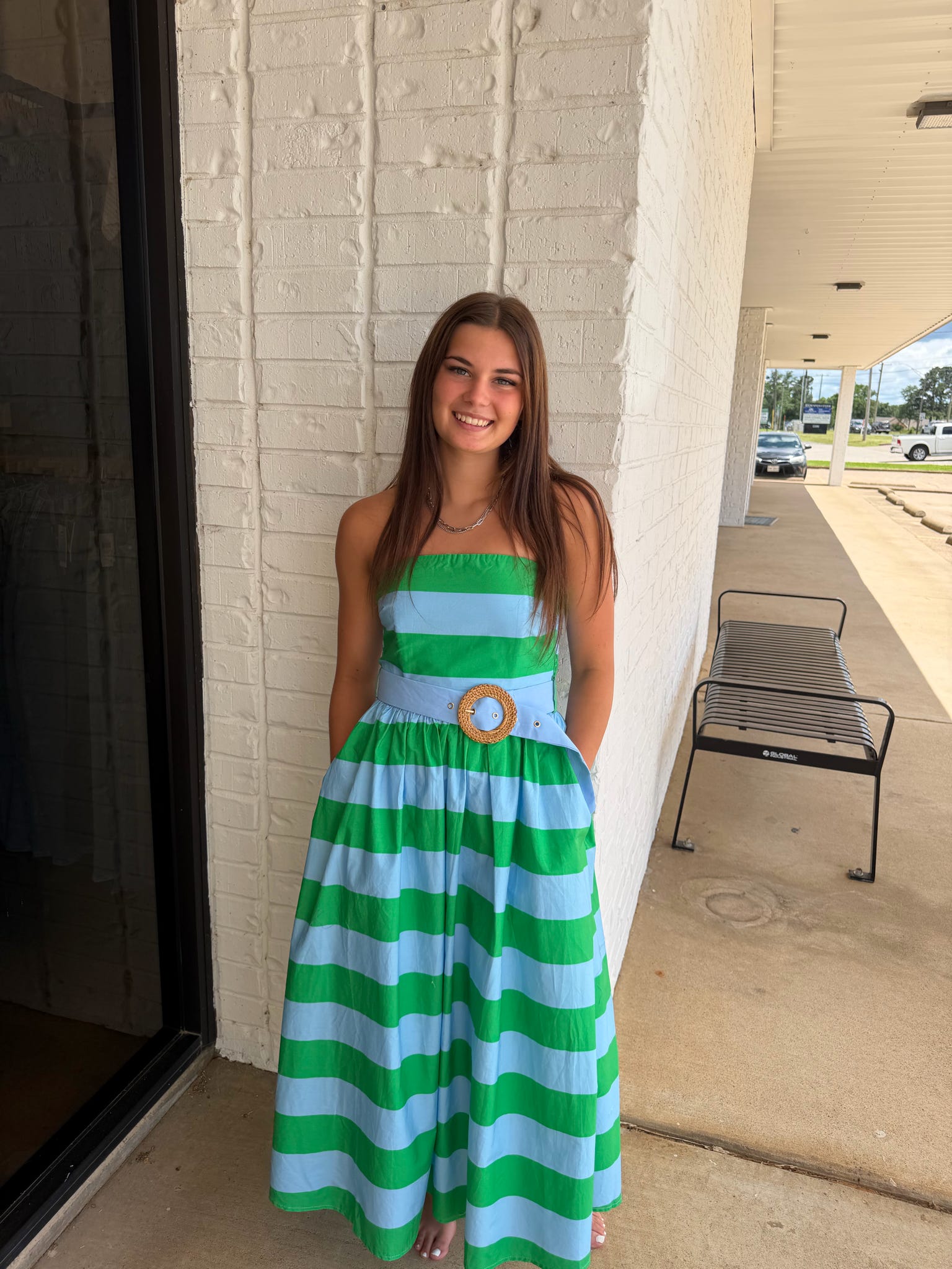 Morgan Maxi Sleevless Belted Dress