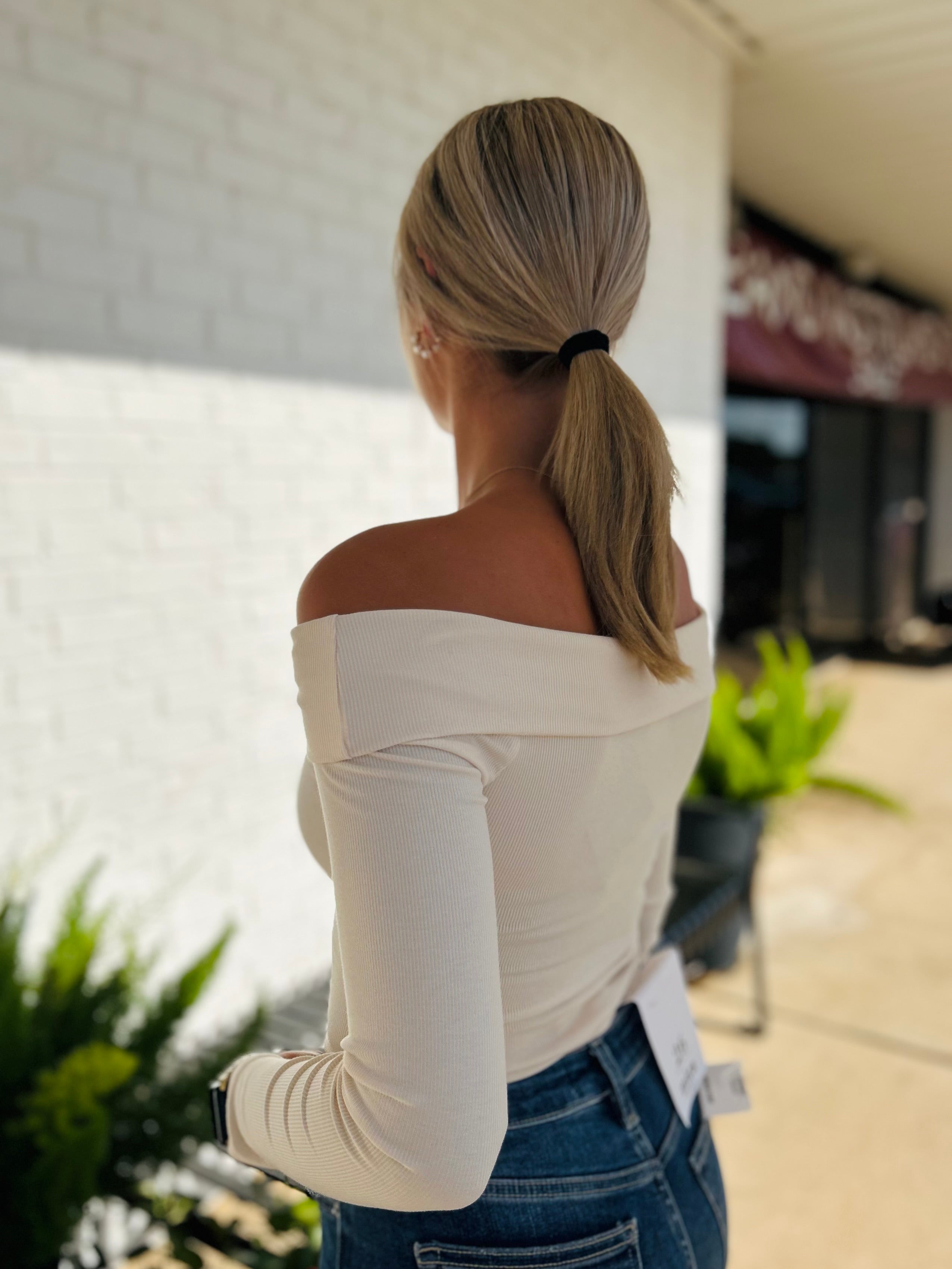 Off Shoulder Bodysuit