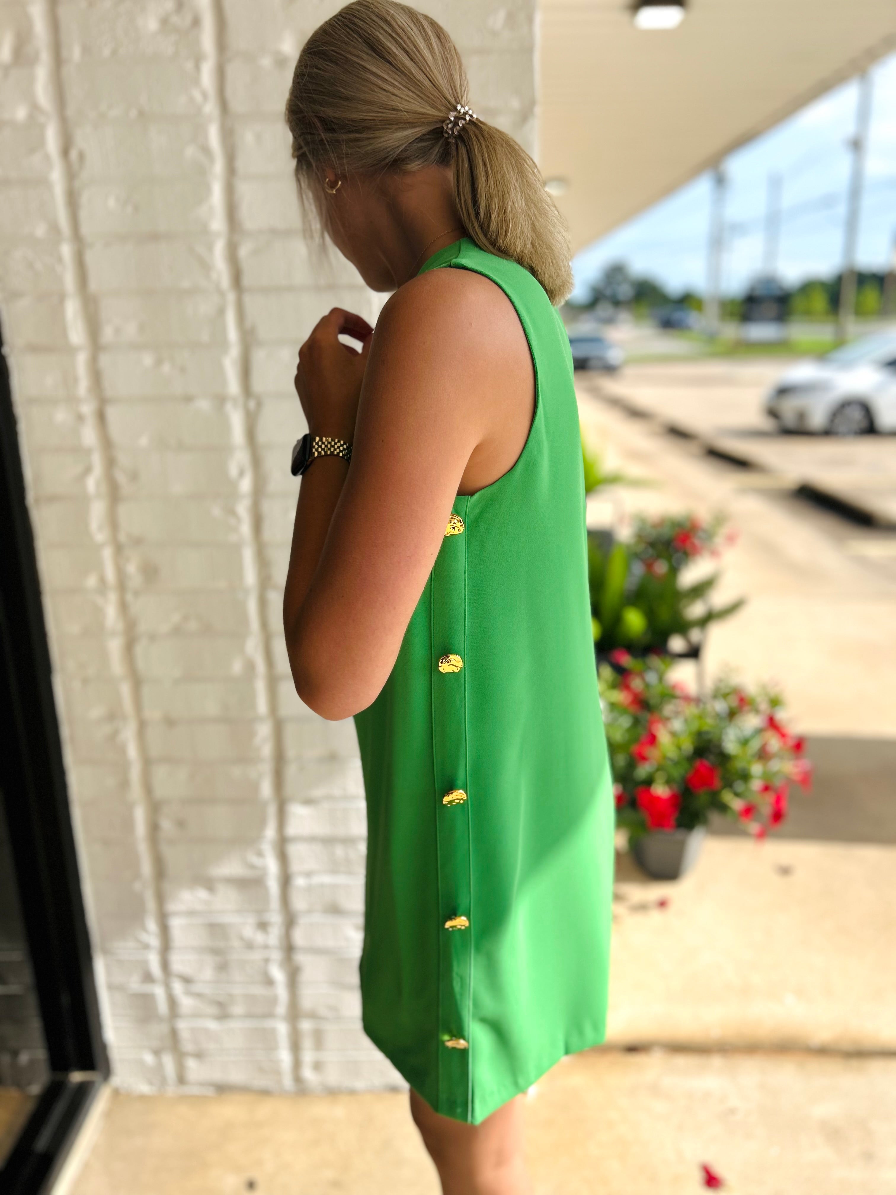 Monaco Sleeveless Shift Mini Dress