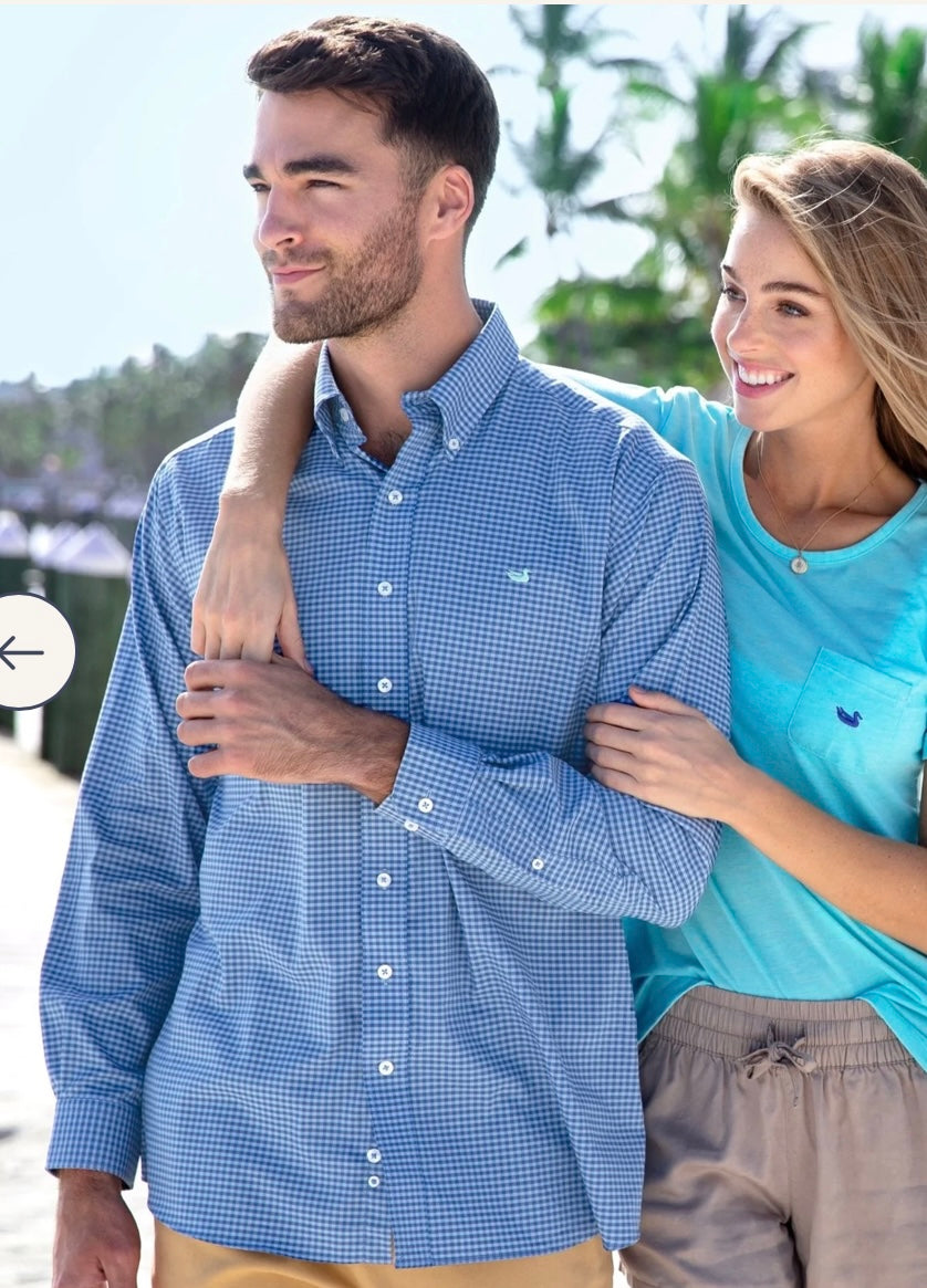 Southern Marsh Performance Dress Shirt