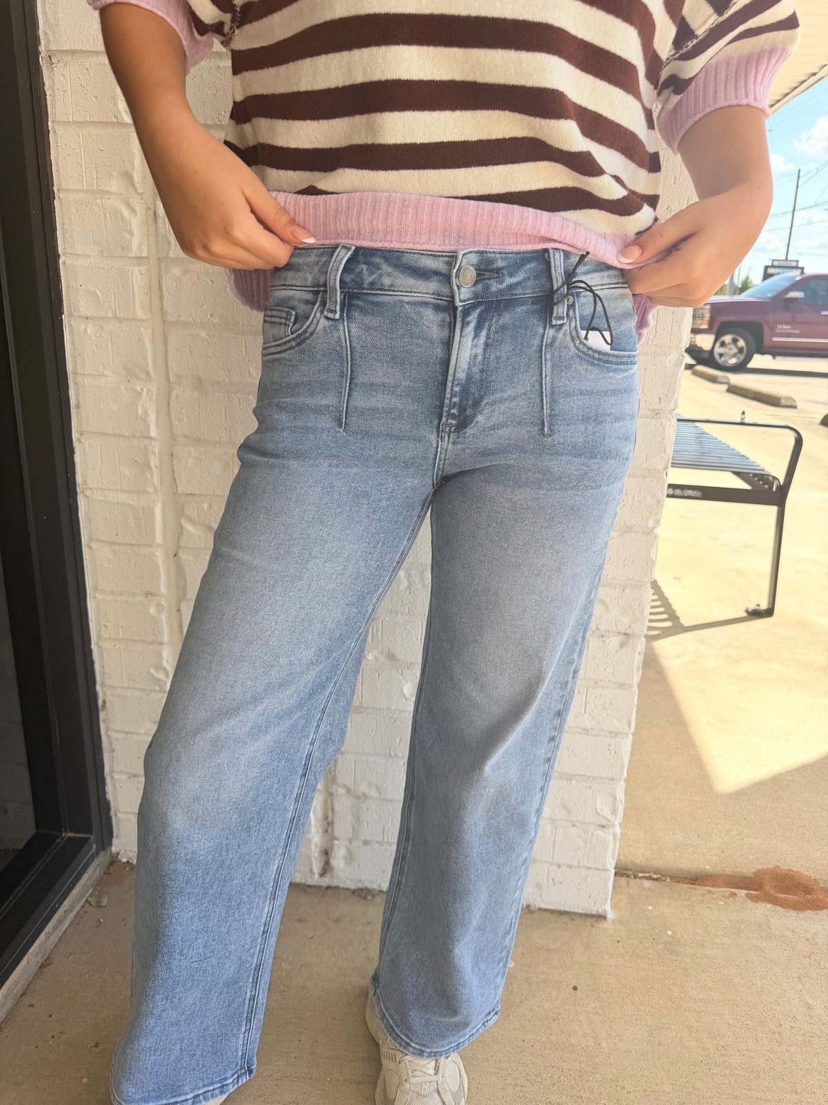 Mica Low Rise Baggy Jeans
