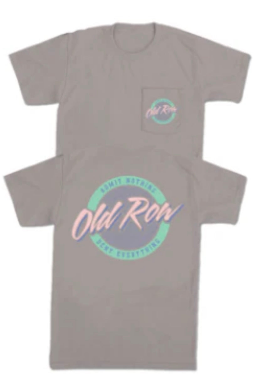 Old Row Circle Logo Tee