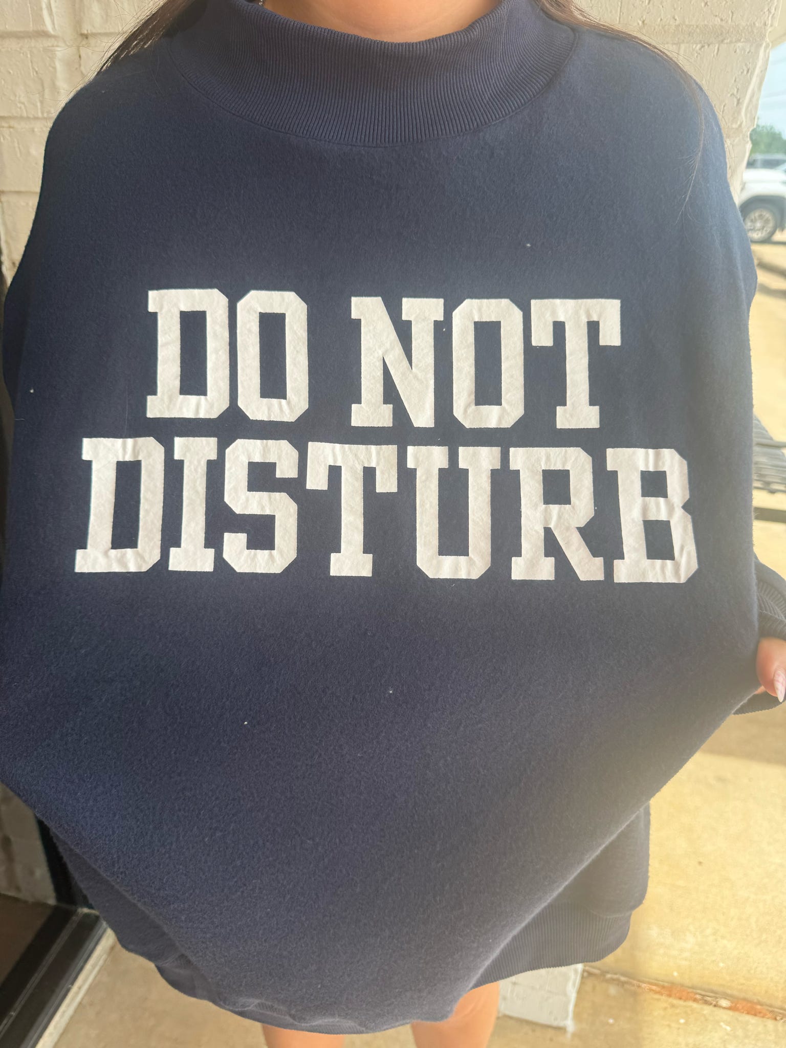 Reversible Homebody Mock Neck Sweatshirt