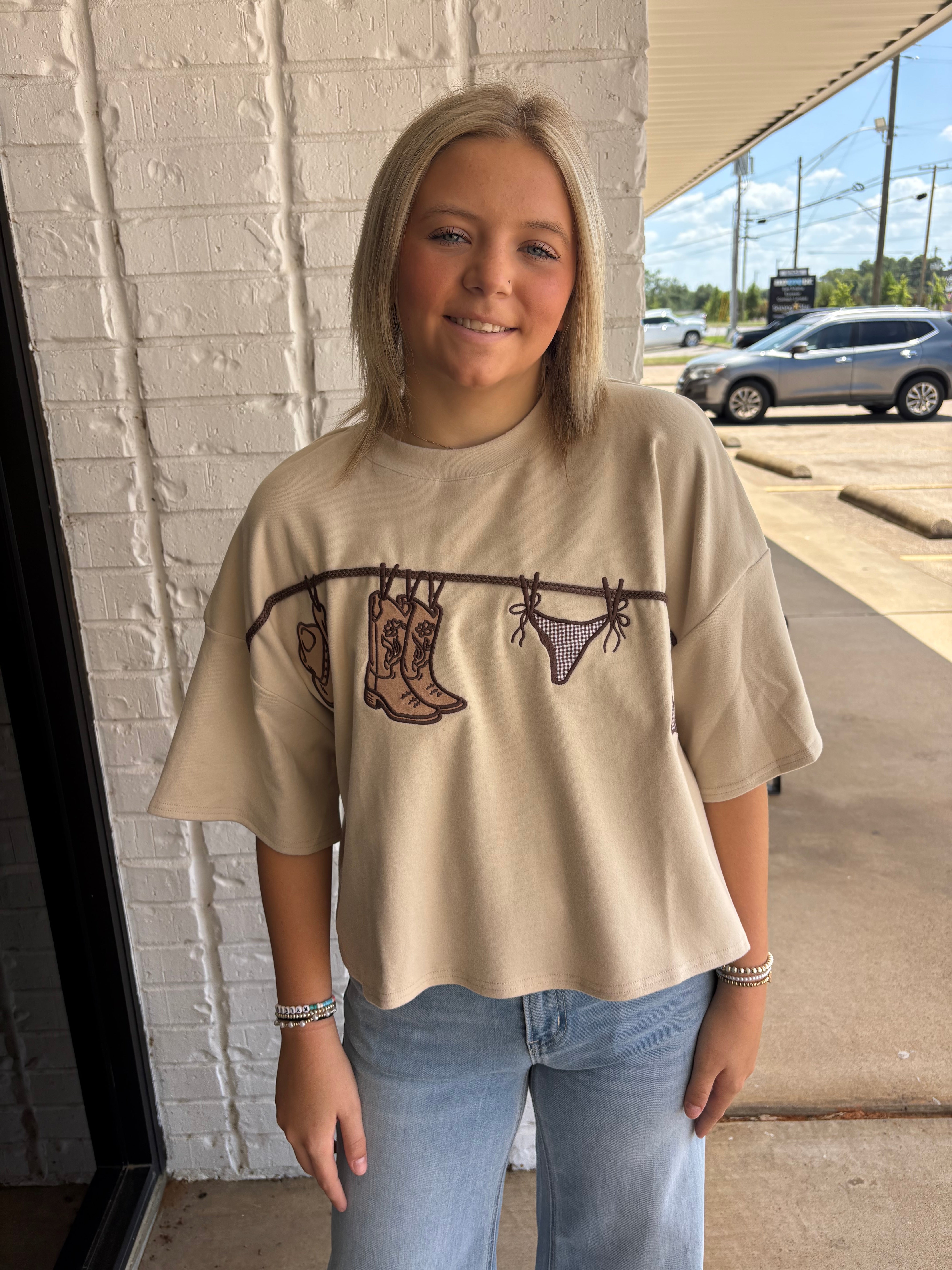 Rodeo Graphic Top