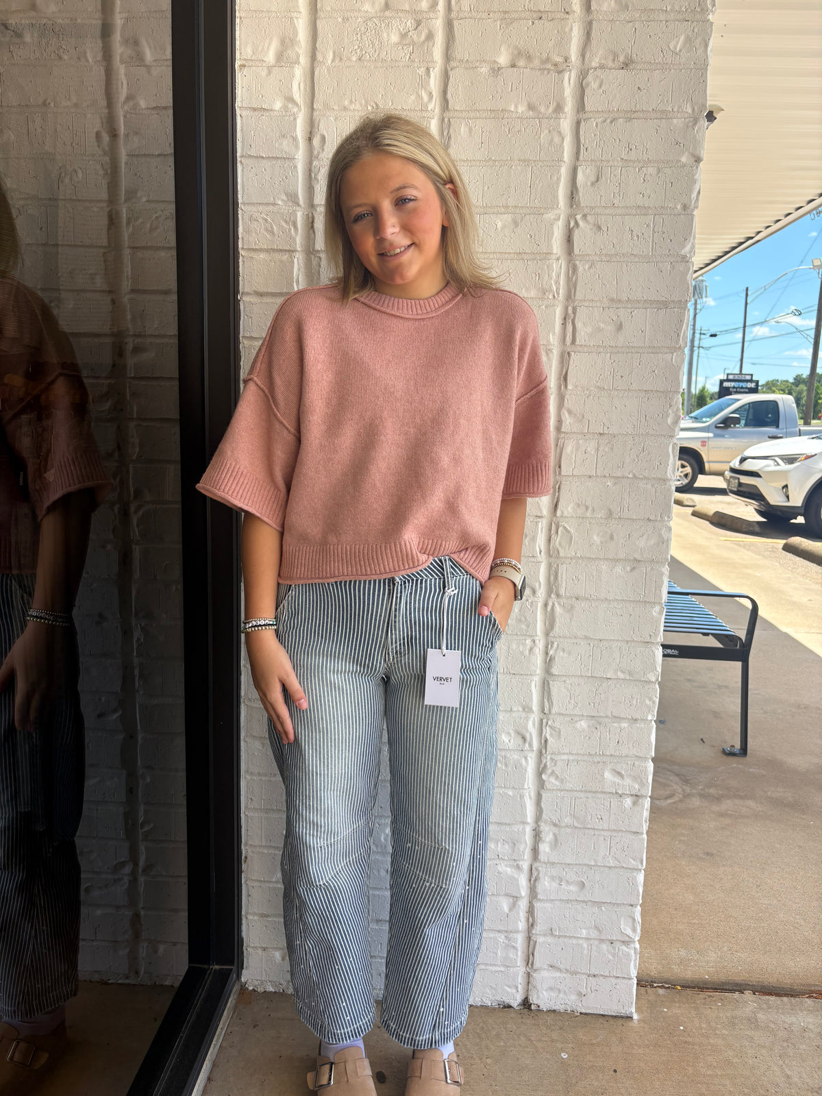 Vervet Barrel High Rise Jeans