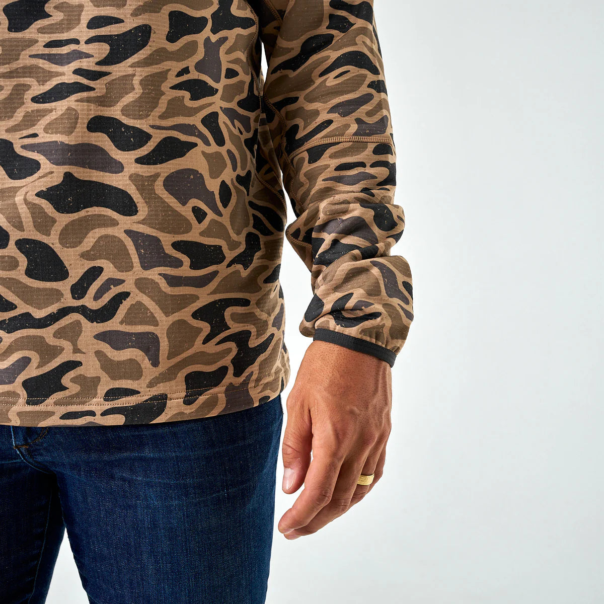 Burlebo Blaze Tech Quarter Zip
