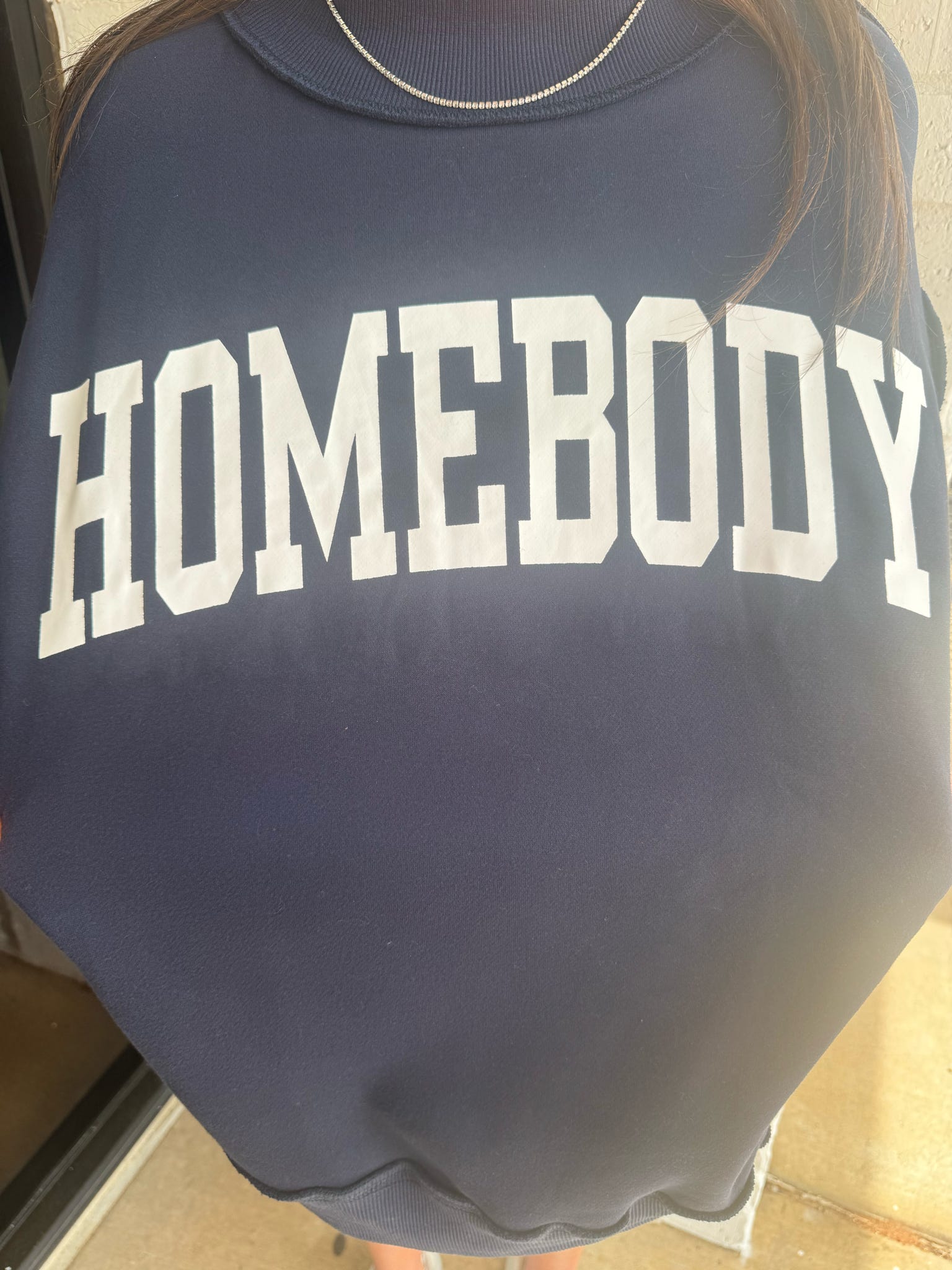 Reversible Homebody Mock Neck Sweatshirt