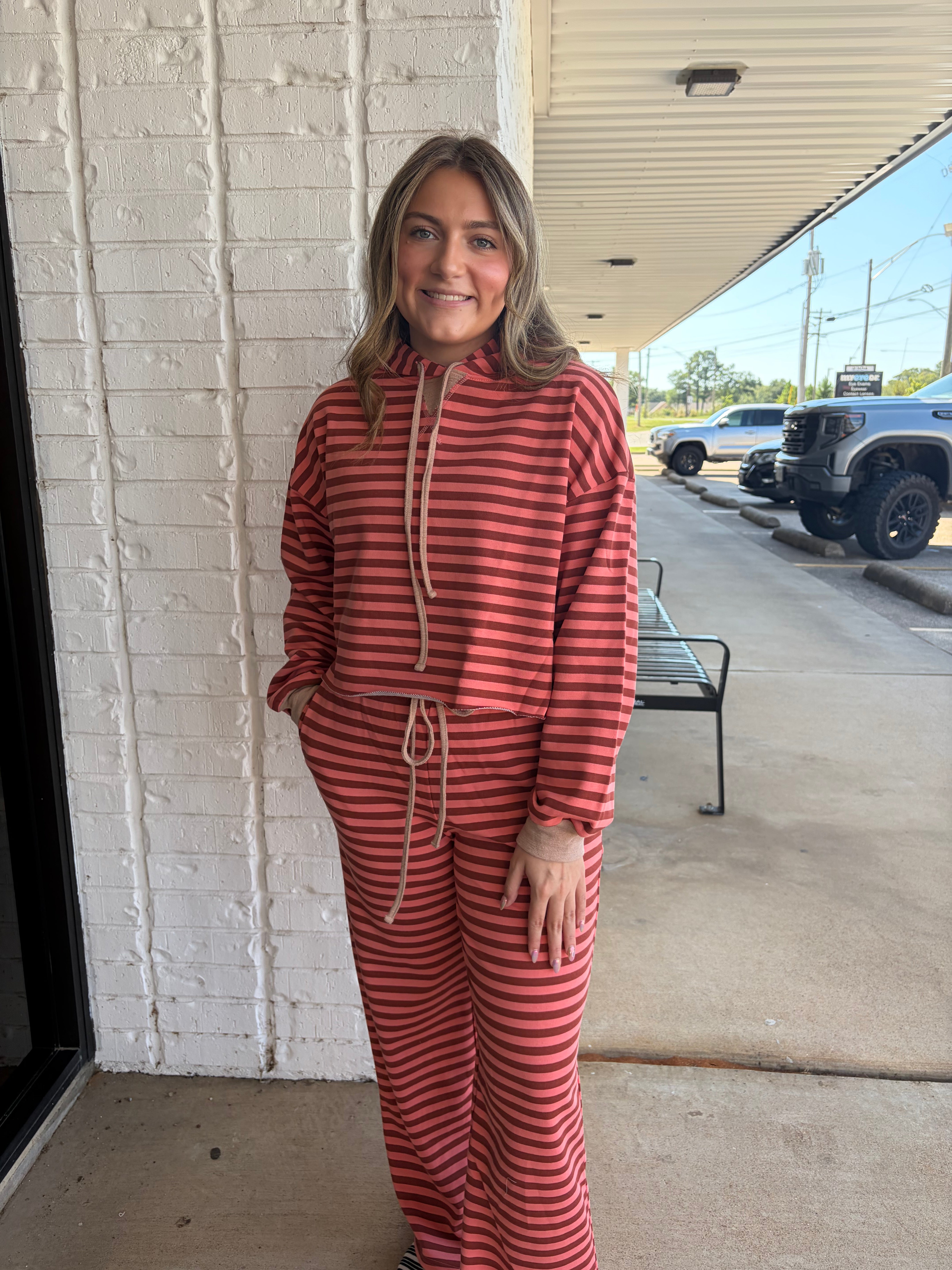 Betty Striped Set