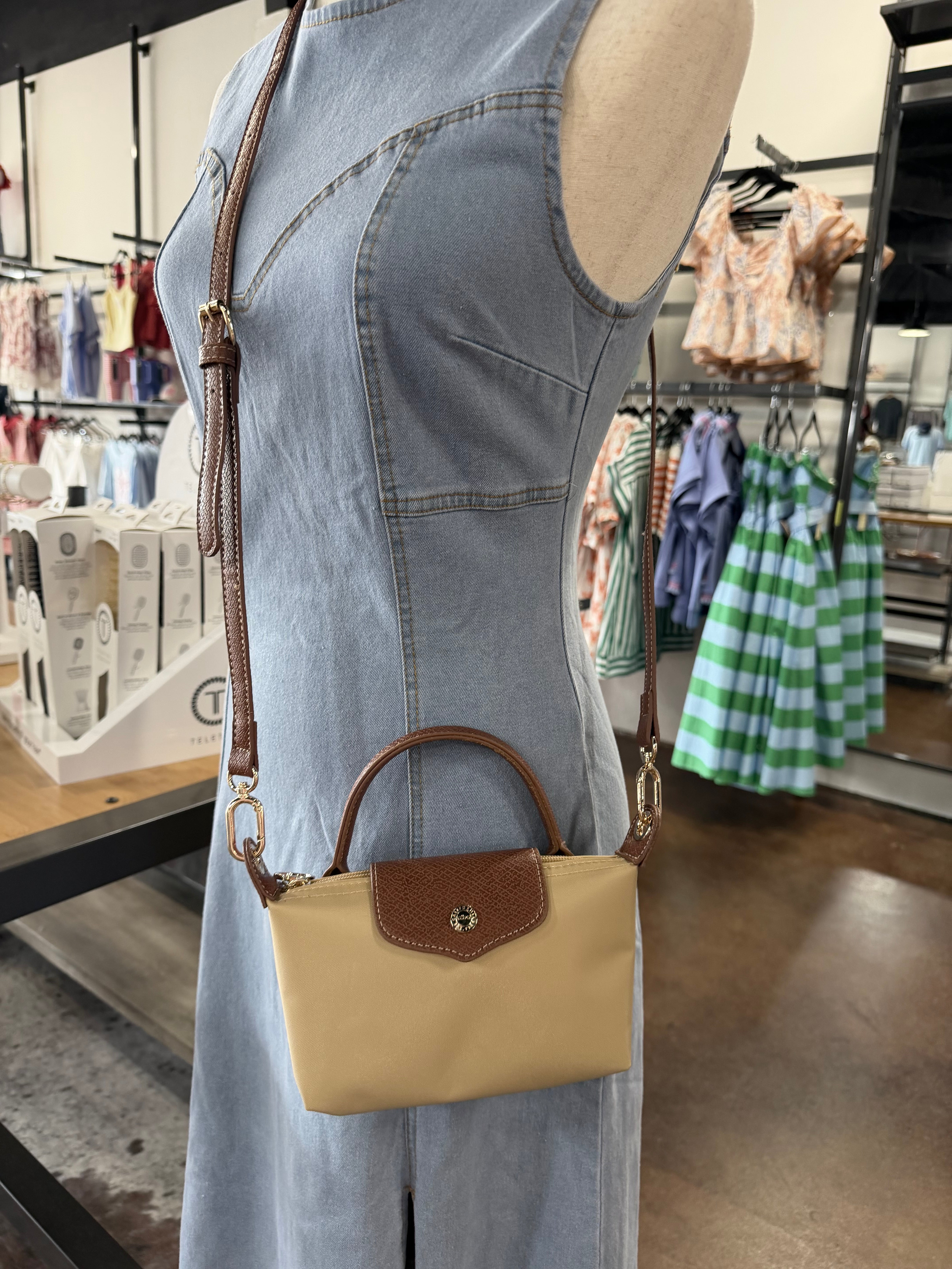 Penny Nylon Mini Crossbody Bag