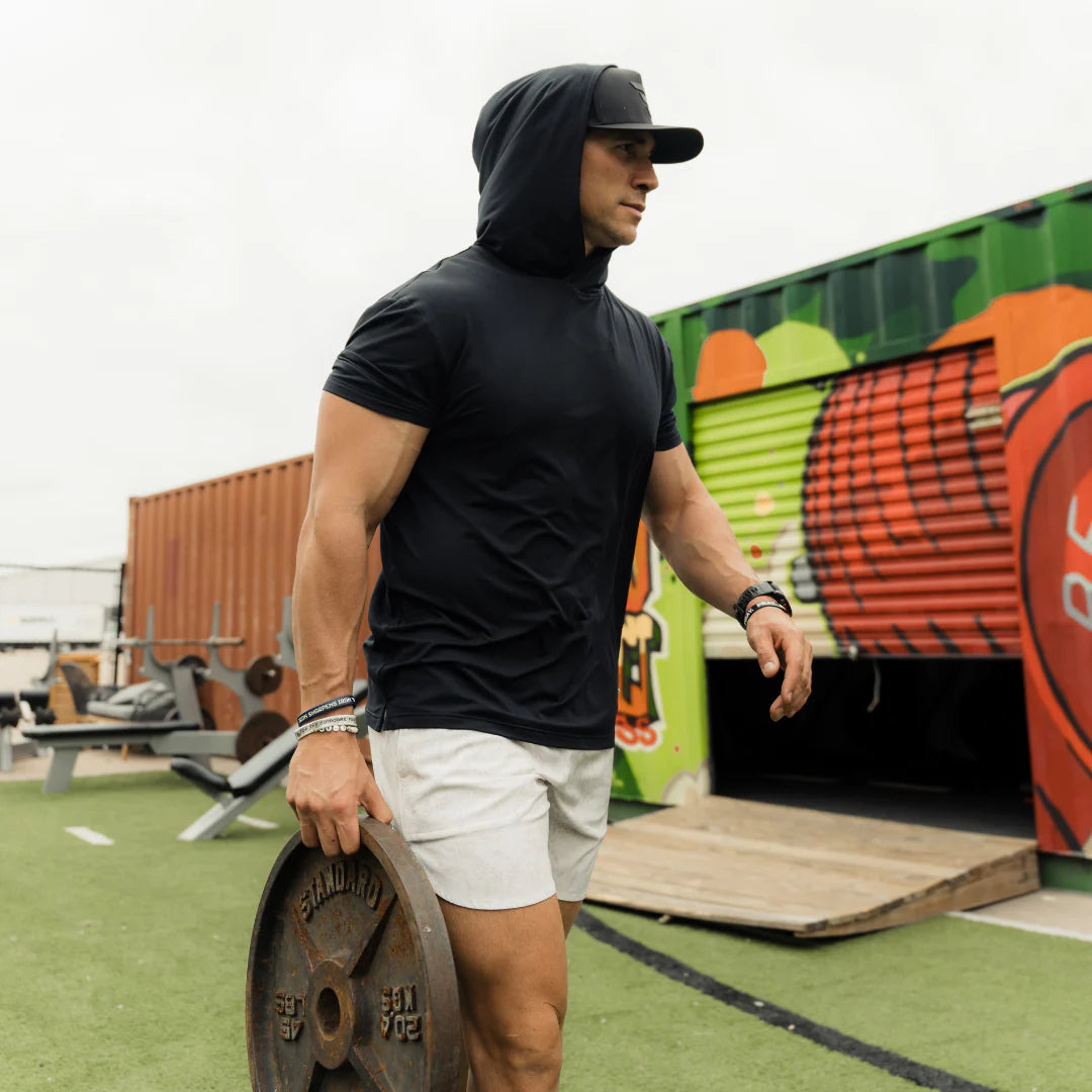 Burlebo Short Sleeve Performance Hoodie