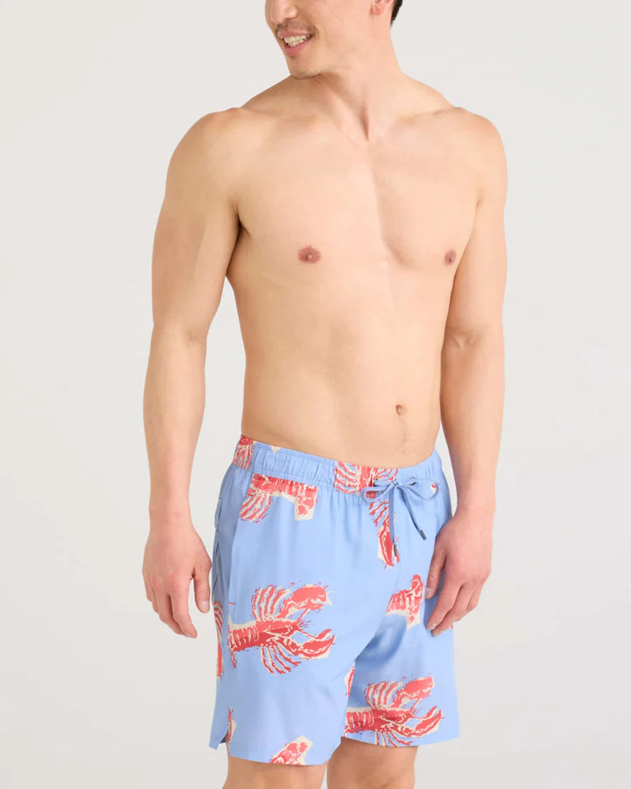 Saxx Oh Bouy 2n1 Volley Swim Trunks