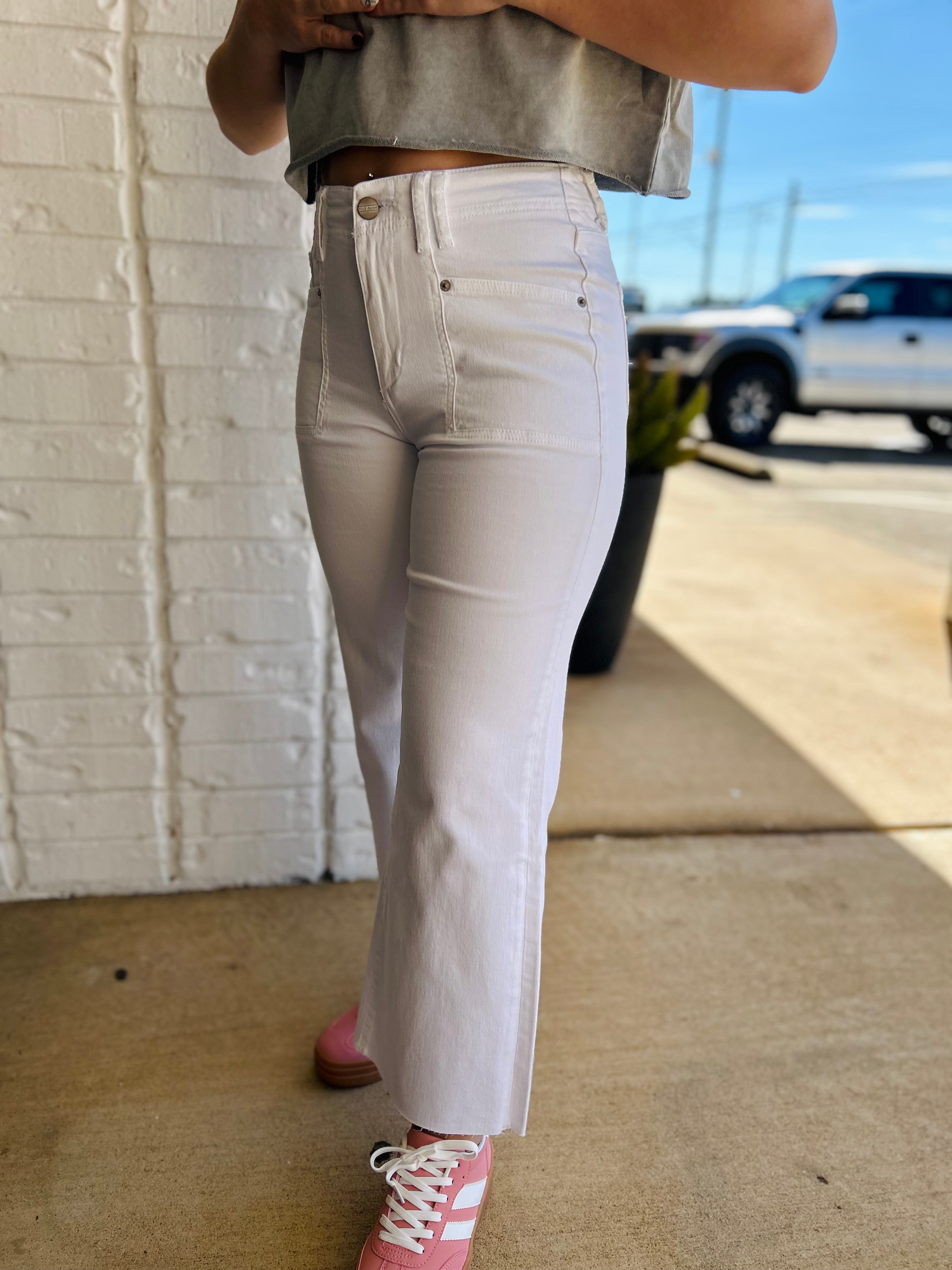 Mica High Rise Wide Leg Jeans