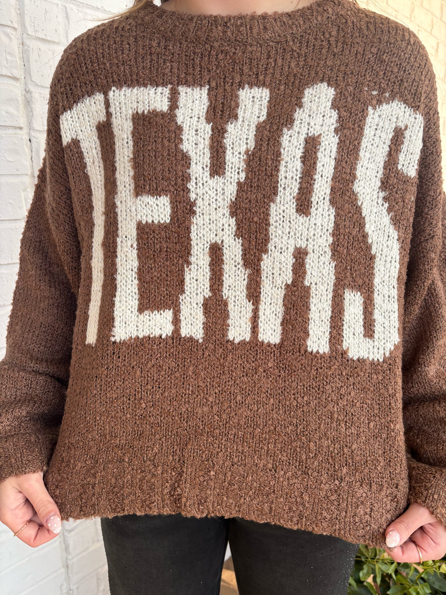 Texas Chunky Knit Sweater