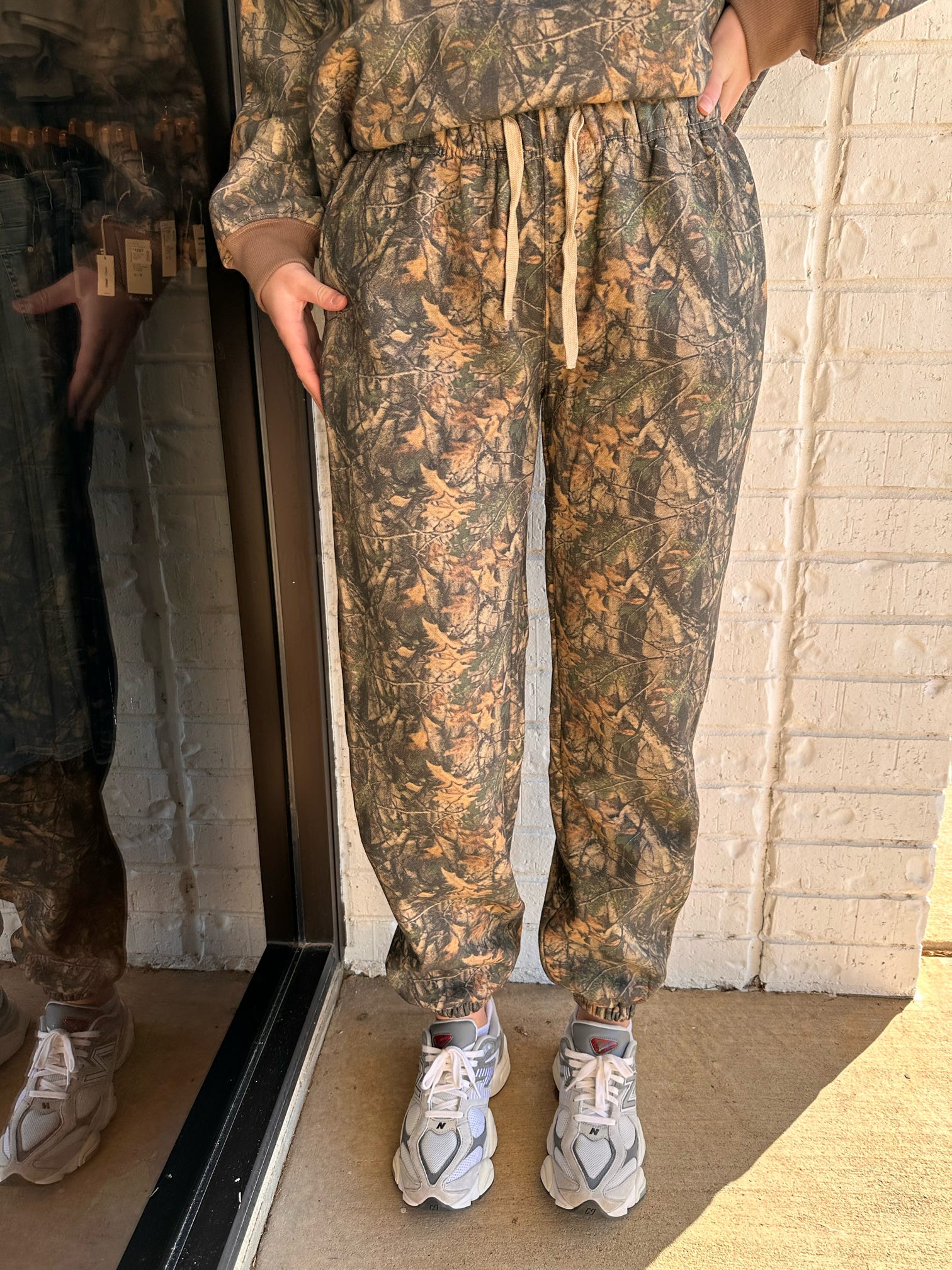 Bayou Woodland Camo Fleece Jogger