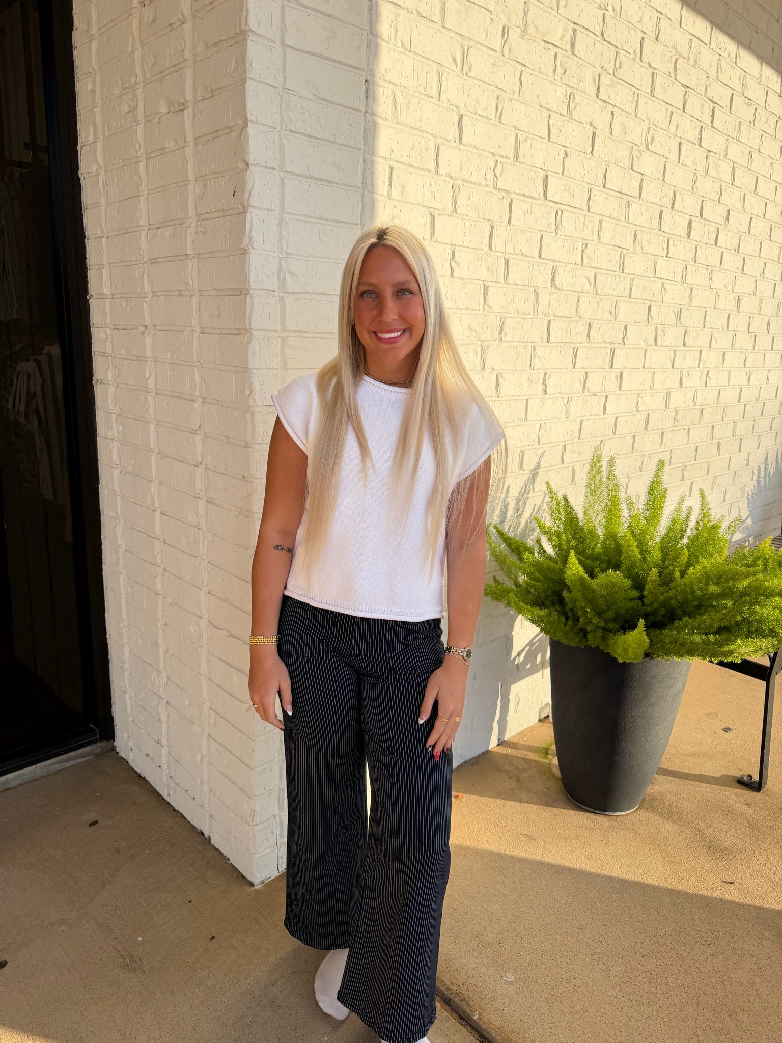 Vervet High Rise Crop Wide Jeans