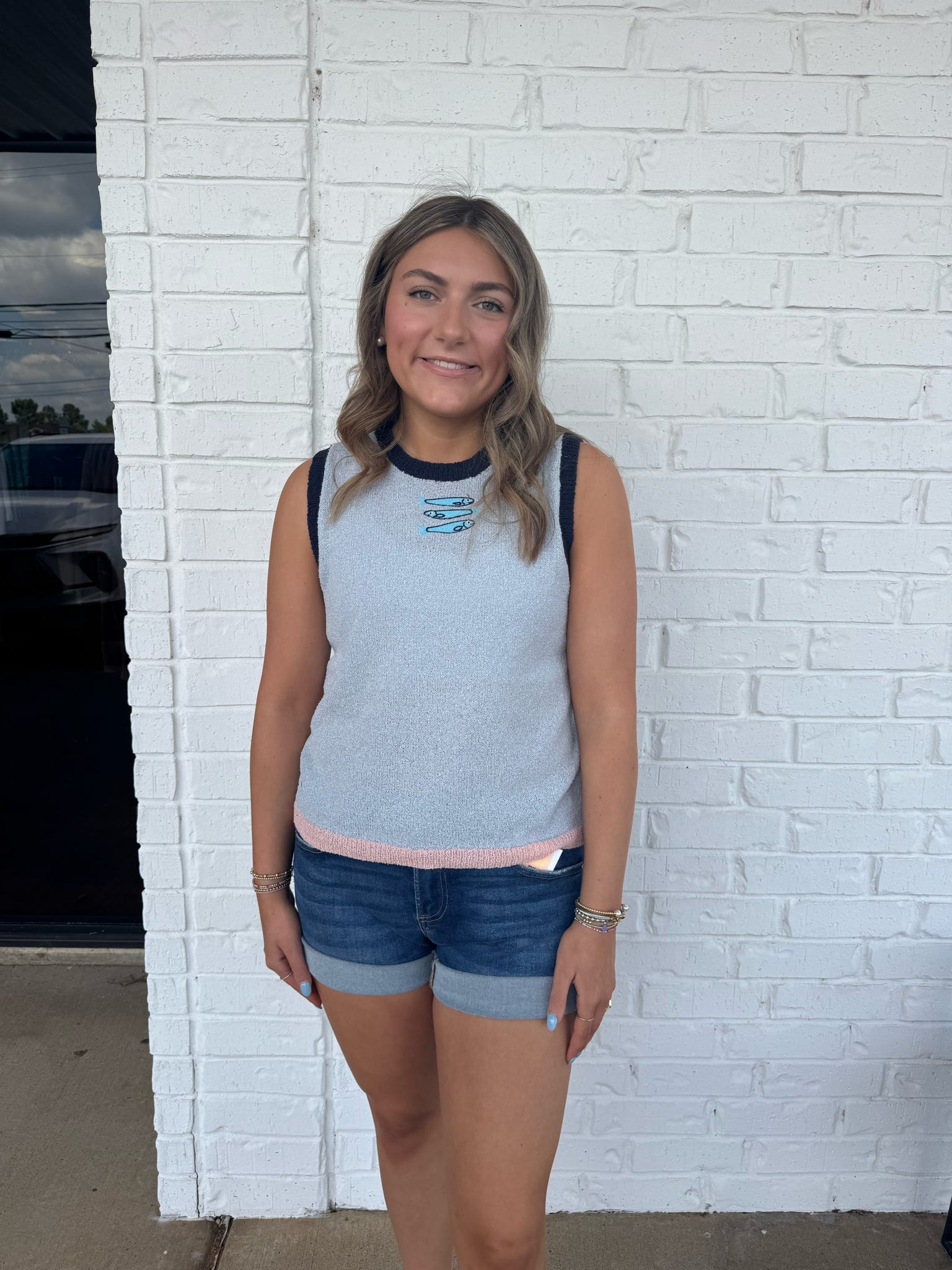 Sardine Girl Sweater Tank