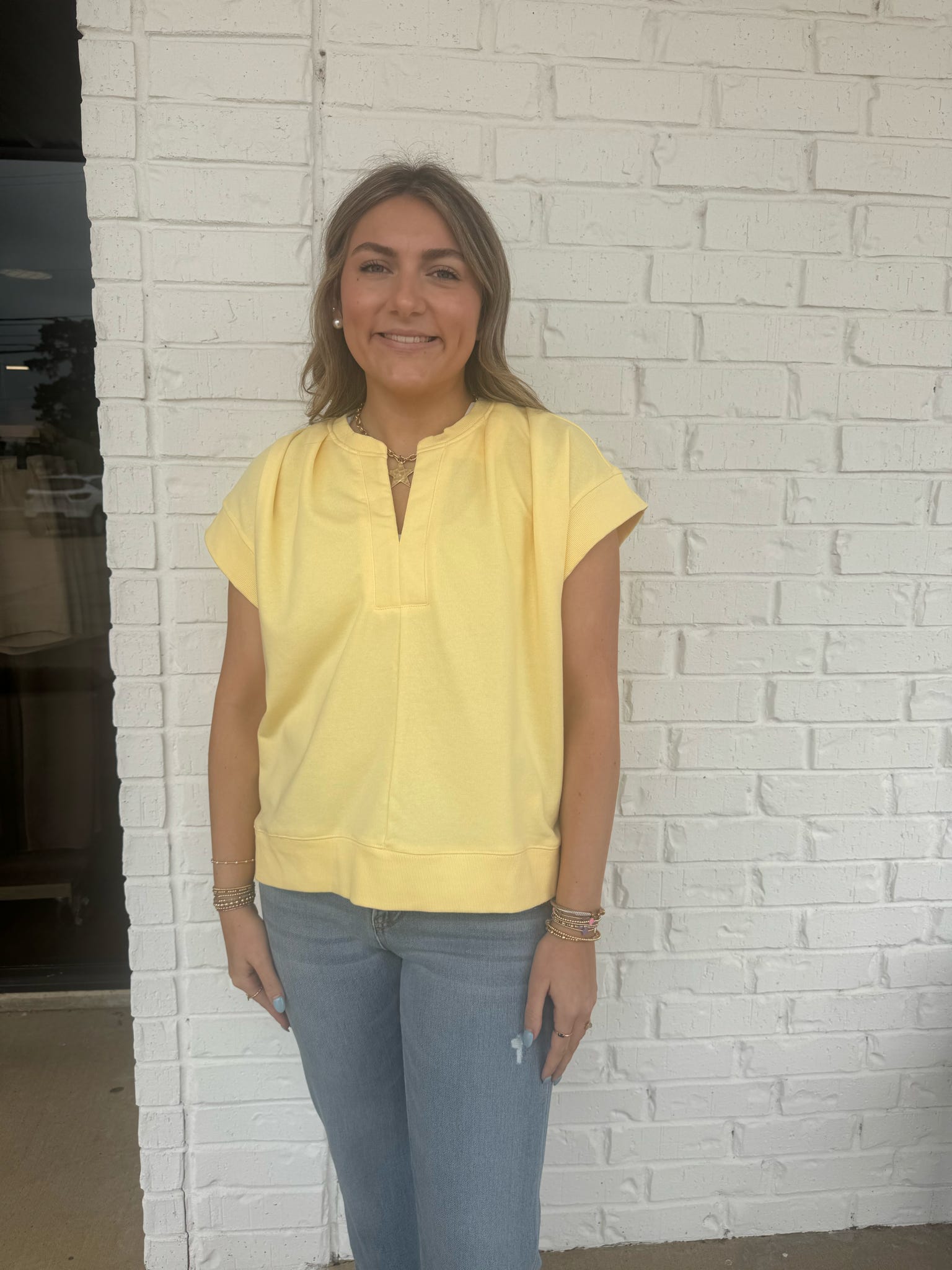 ENTRO Sunny Relaxed Top