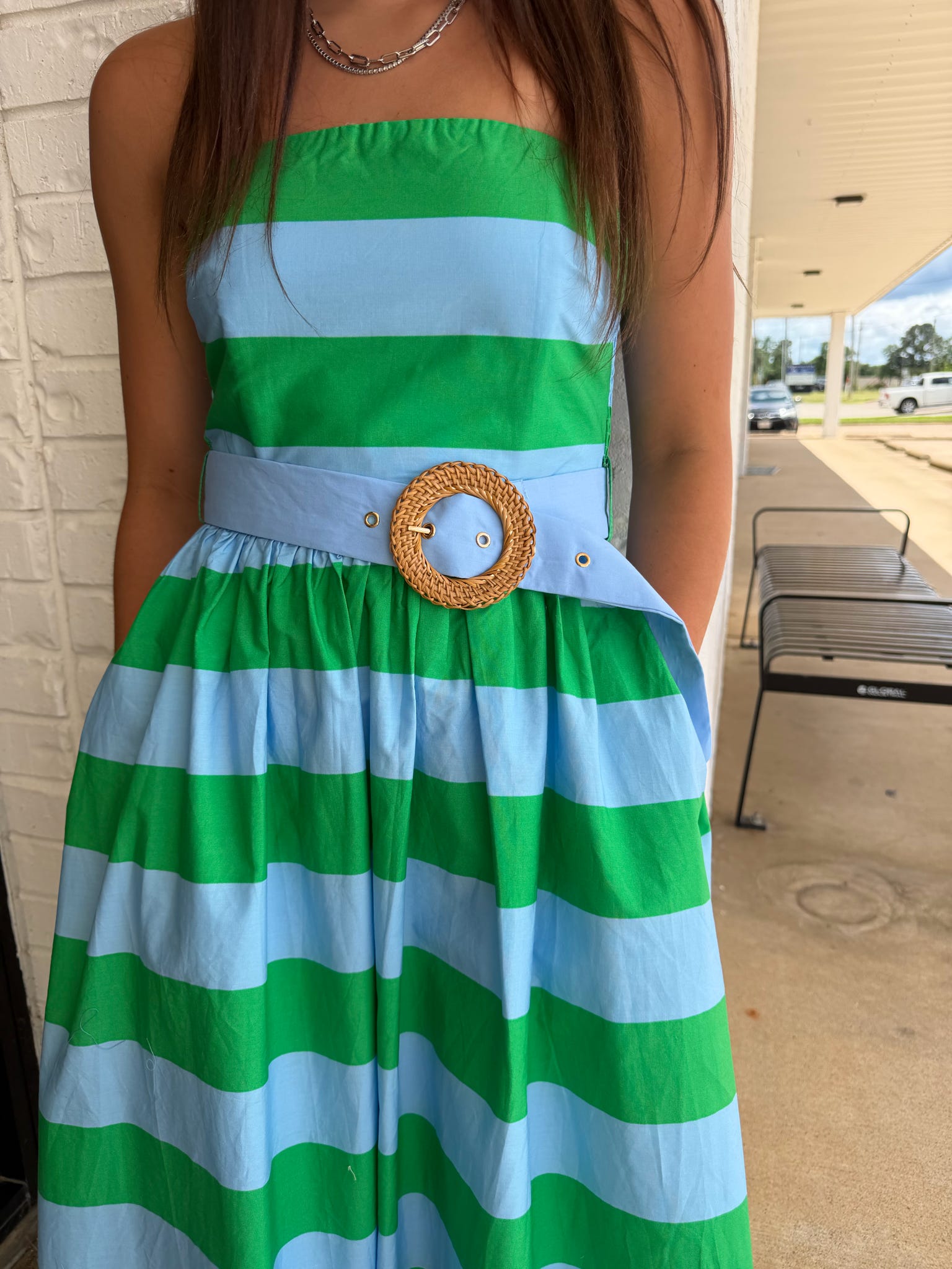Morgan Maxi Sleevless Belted Dress