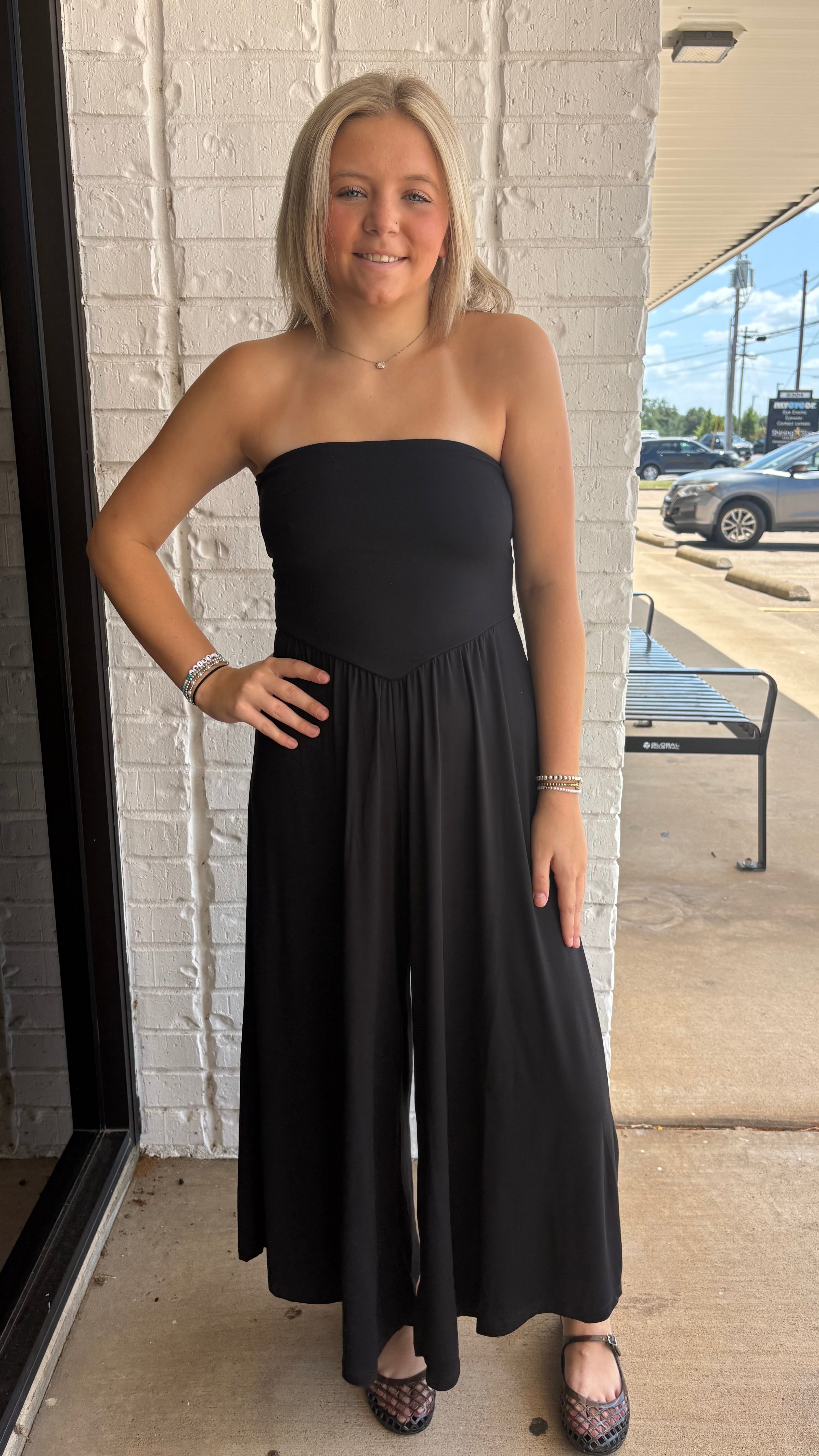 Flirty Flare Jumpsuit