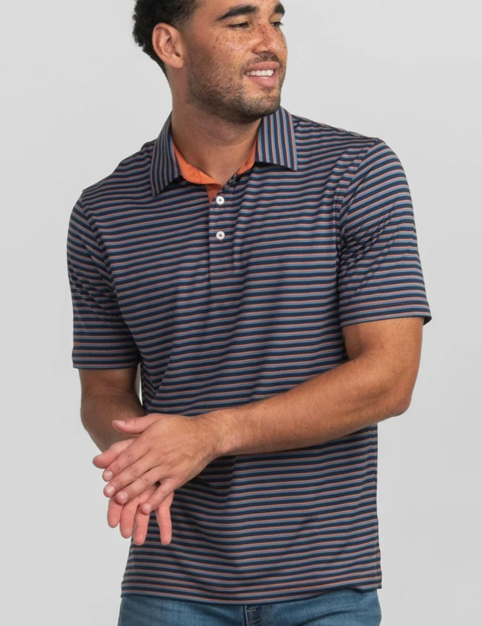 Southern Shirt Starting Lineup Stripe Polo