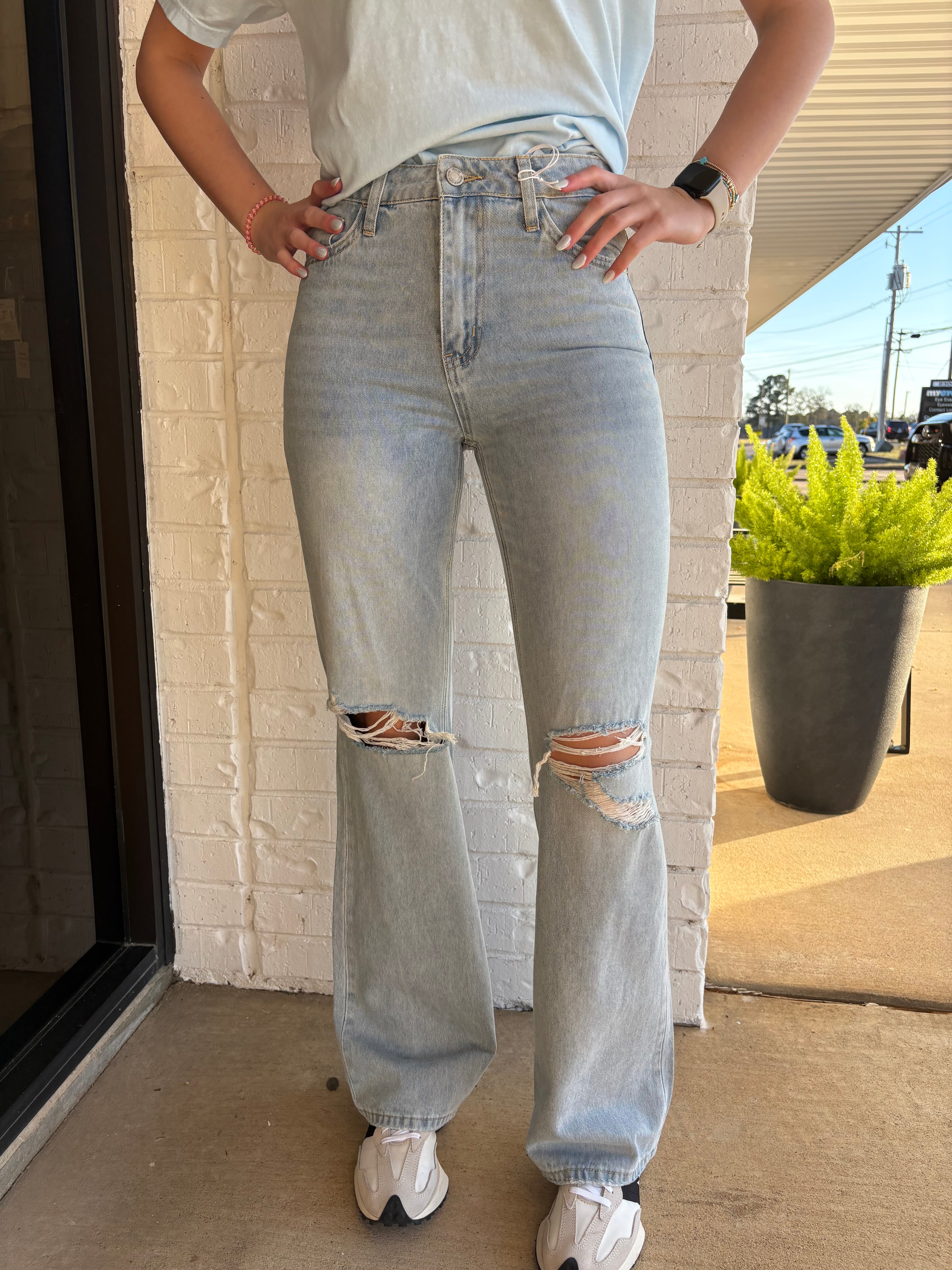 Leslie 90's Vintage High Rise Flare