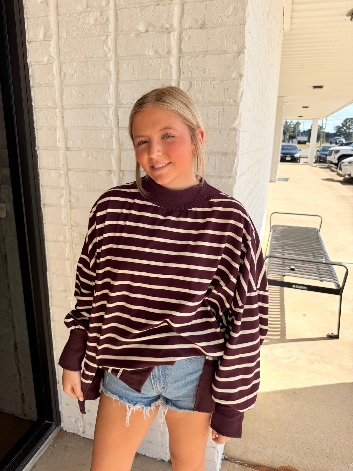 Marlee Mockneck Top