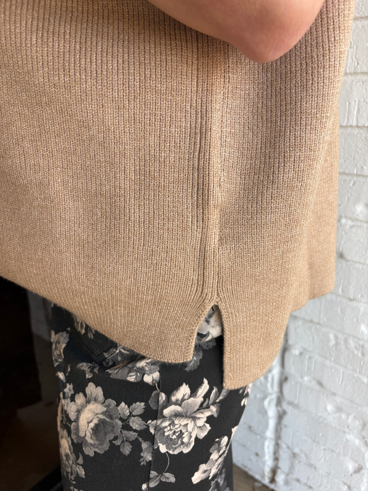 Marlee Mock Neck Sweater Top