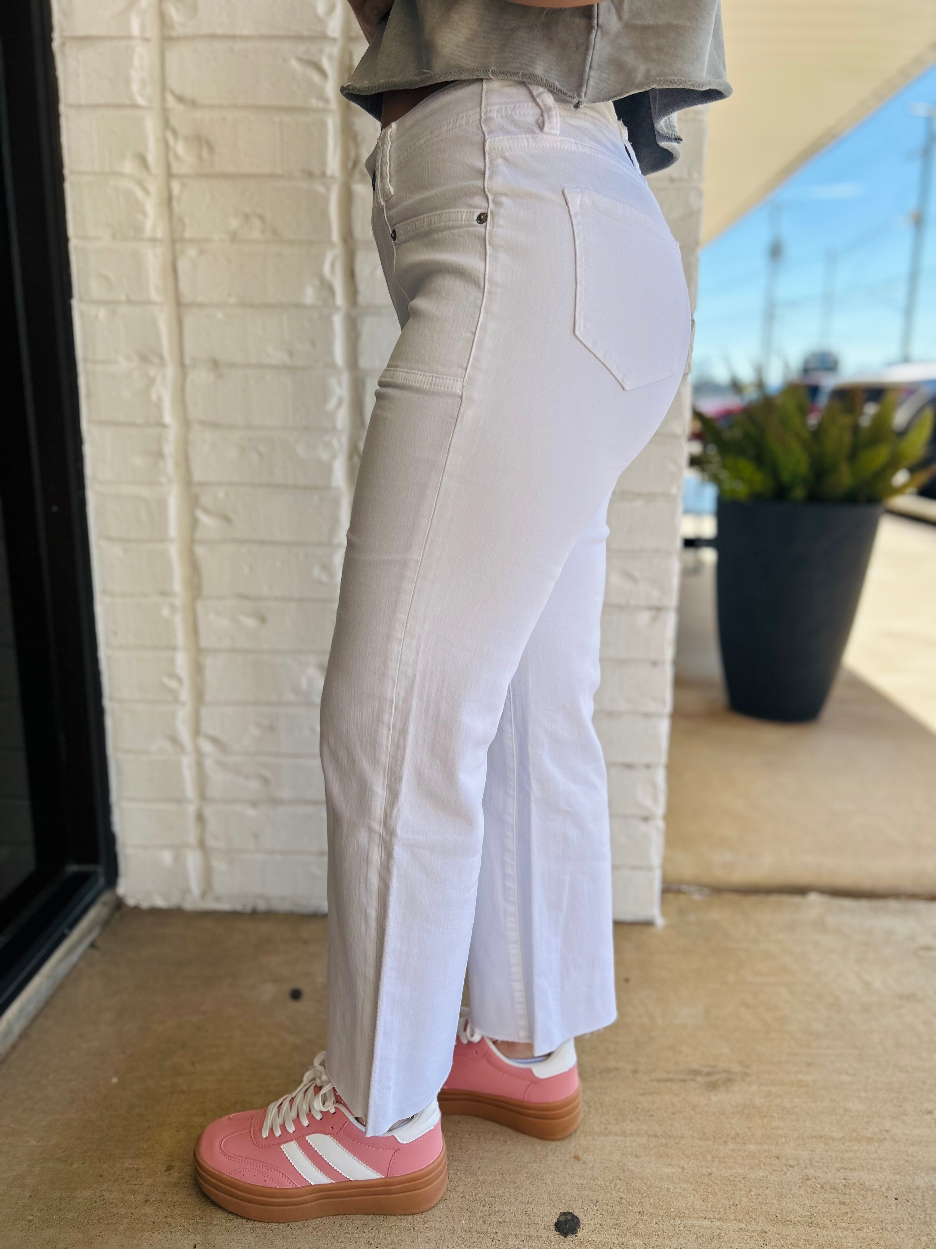 Mica High Rise Wide Leg Jeans