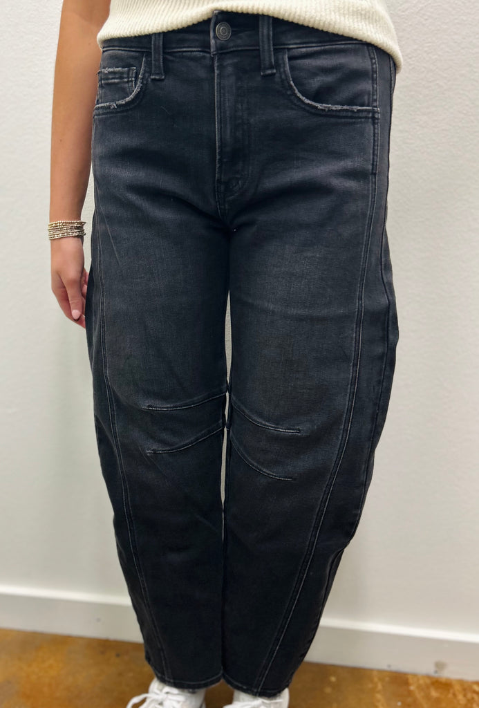 Flying Monkey High Rise Barrel Jeans