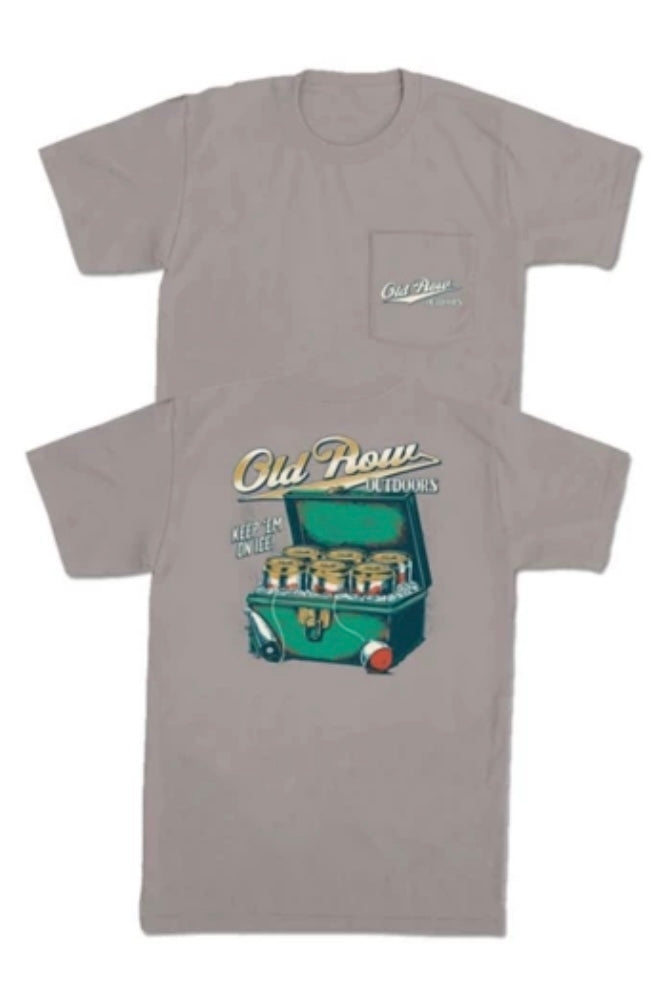 Old Row Keep Em On Ice Pocket Tee