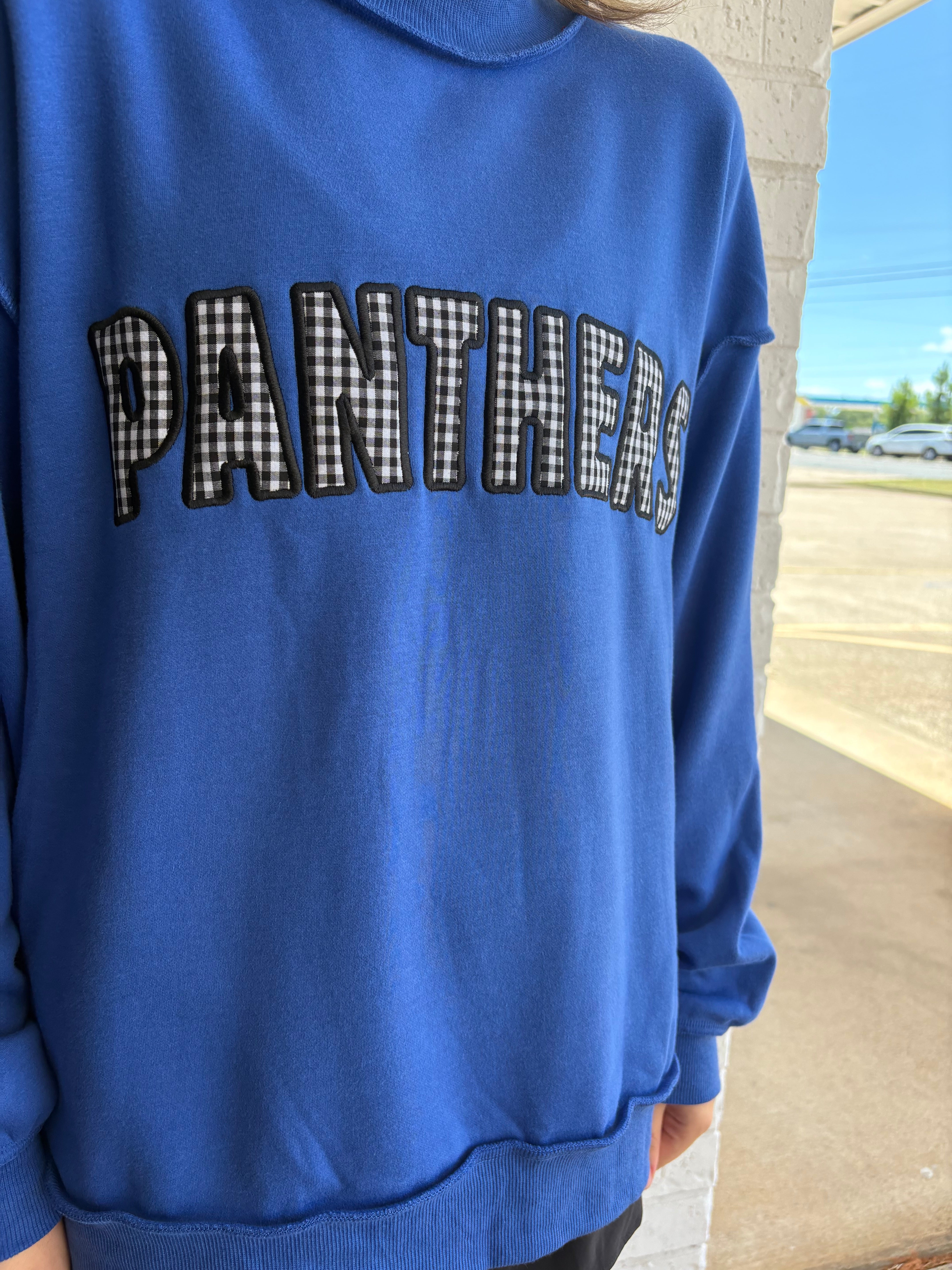 School Spirit Mockneck Sweatshirt