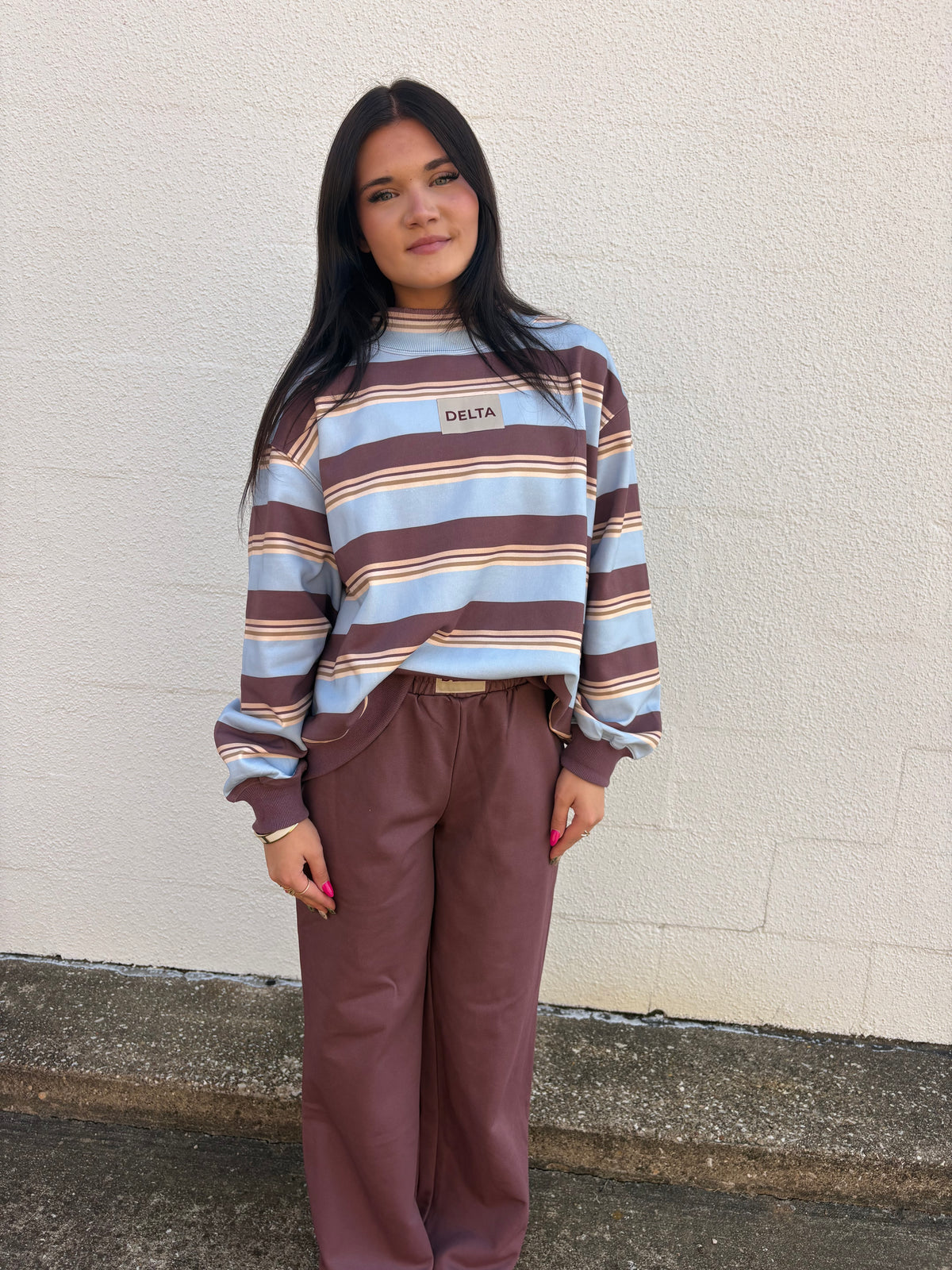 Delta Mockneck and Pant Set