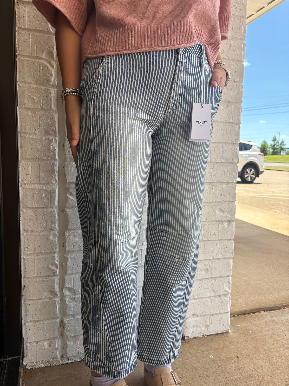 Vervet Barrel High Rise Jeans