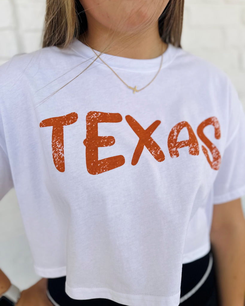 TEXAS Crop Tee