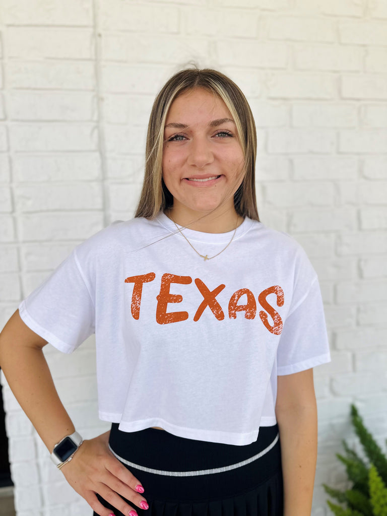 TEXAS Crop Tee