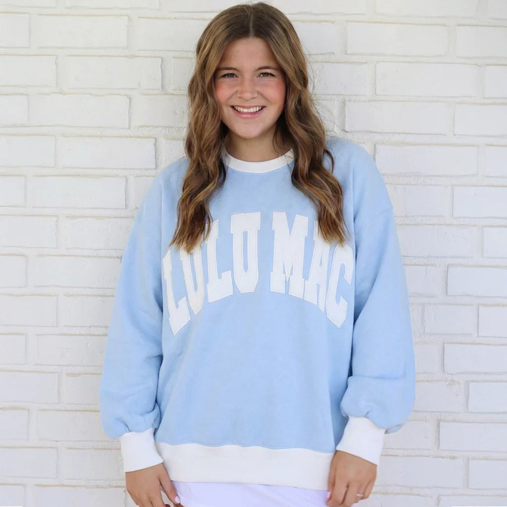 Lulu Mac Color Block Sweatshirt