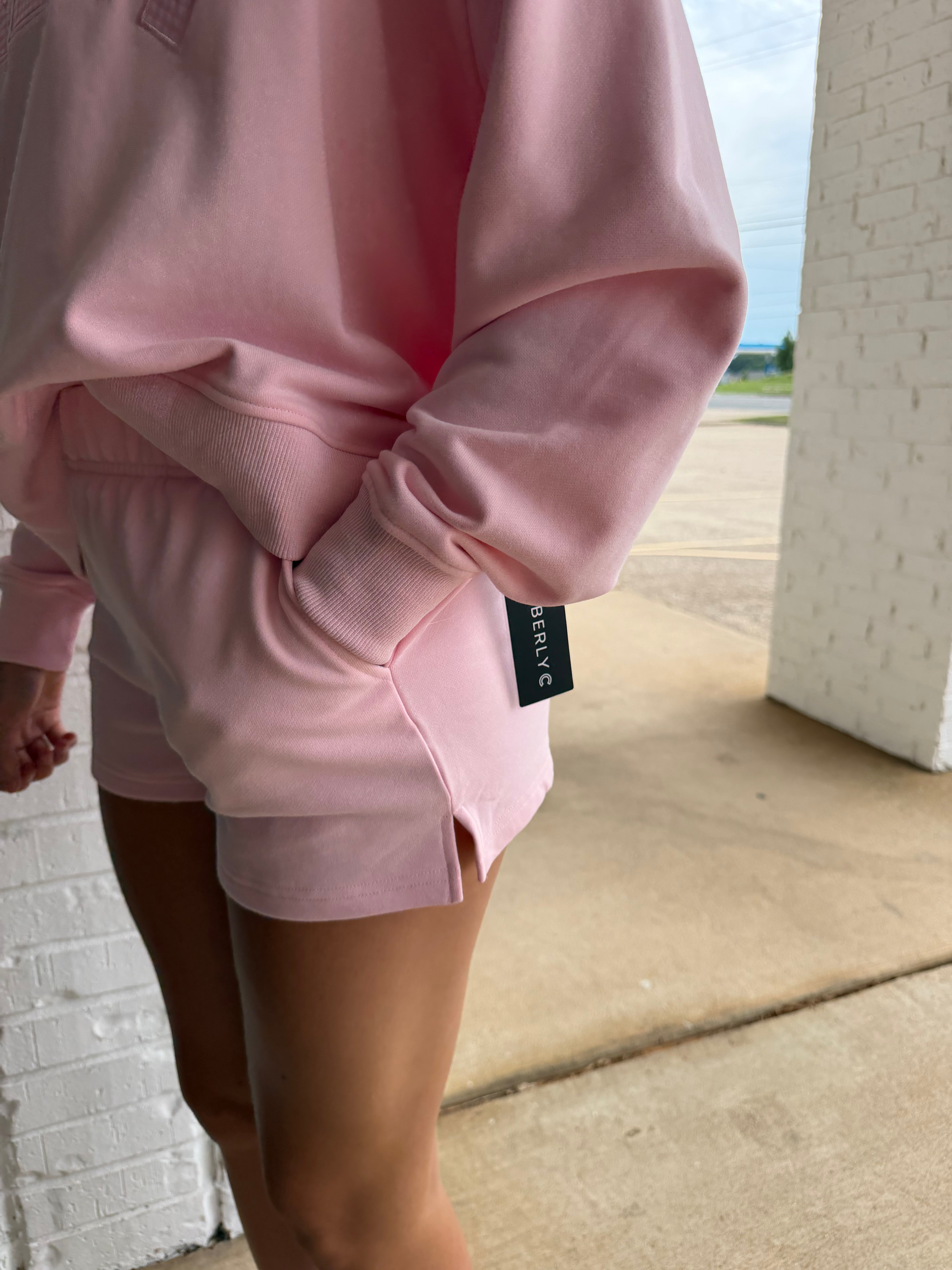 Salty Oversized Mock Neck Sweatshirt