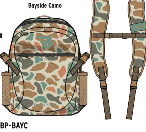Burlebo Backpack Bayside Camo